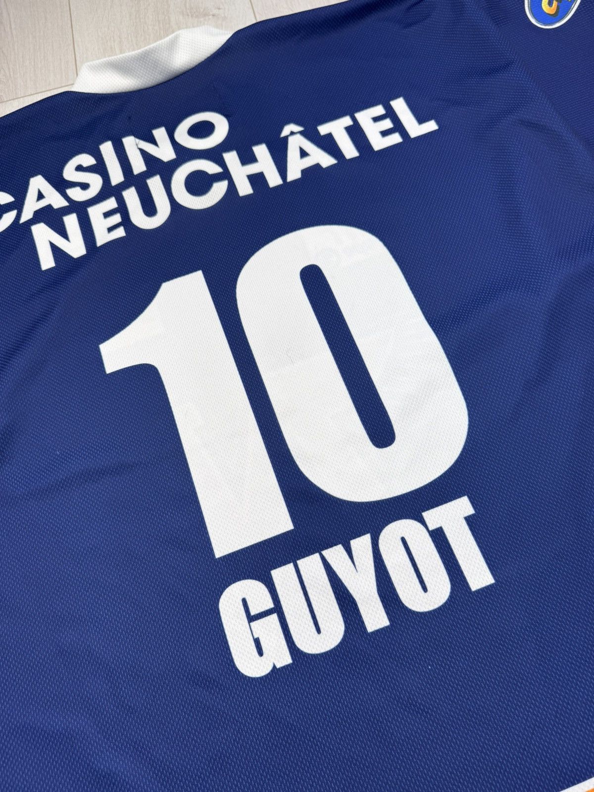 NHL Vintage Neuchatel Hockey Jersey #10 GUYOT Size US XL / EU 56 / 4 - 16 Thumbnail