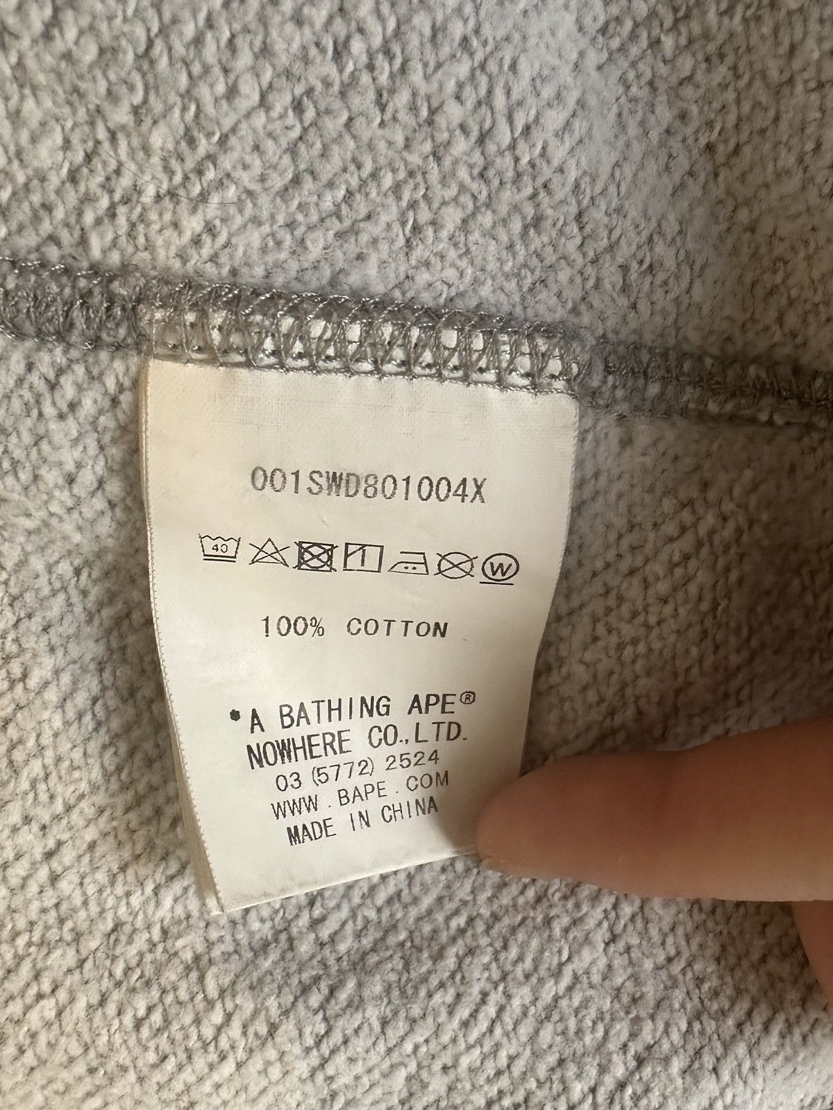 Bape BAPE quarter zip sweatshirt Size US S / EU 44-46 / 1 - 13 Thumbnail