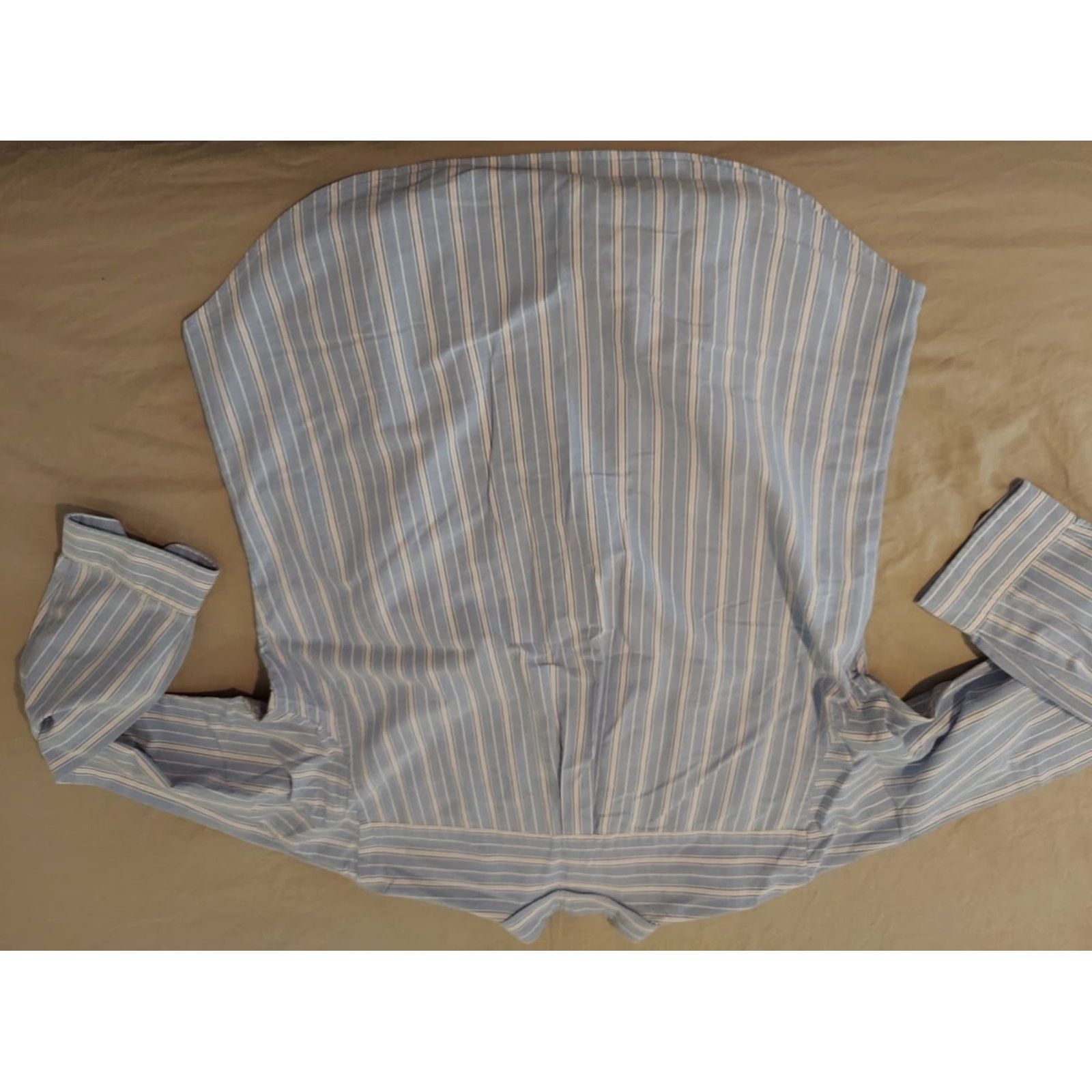 Polo Ralph Lauren Polo Ralph Lauren Shirt Dress XL Blue Cotton Mens Long Sleeve Button Polo Ralph Lauren Dress Shirt XL Blue Cotton Mens Size 46R - 5 Thumbnail