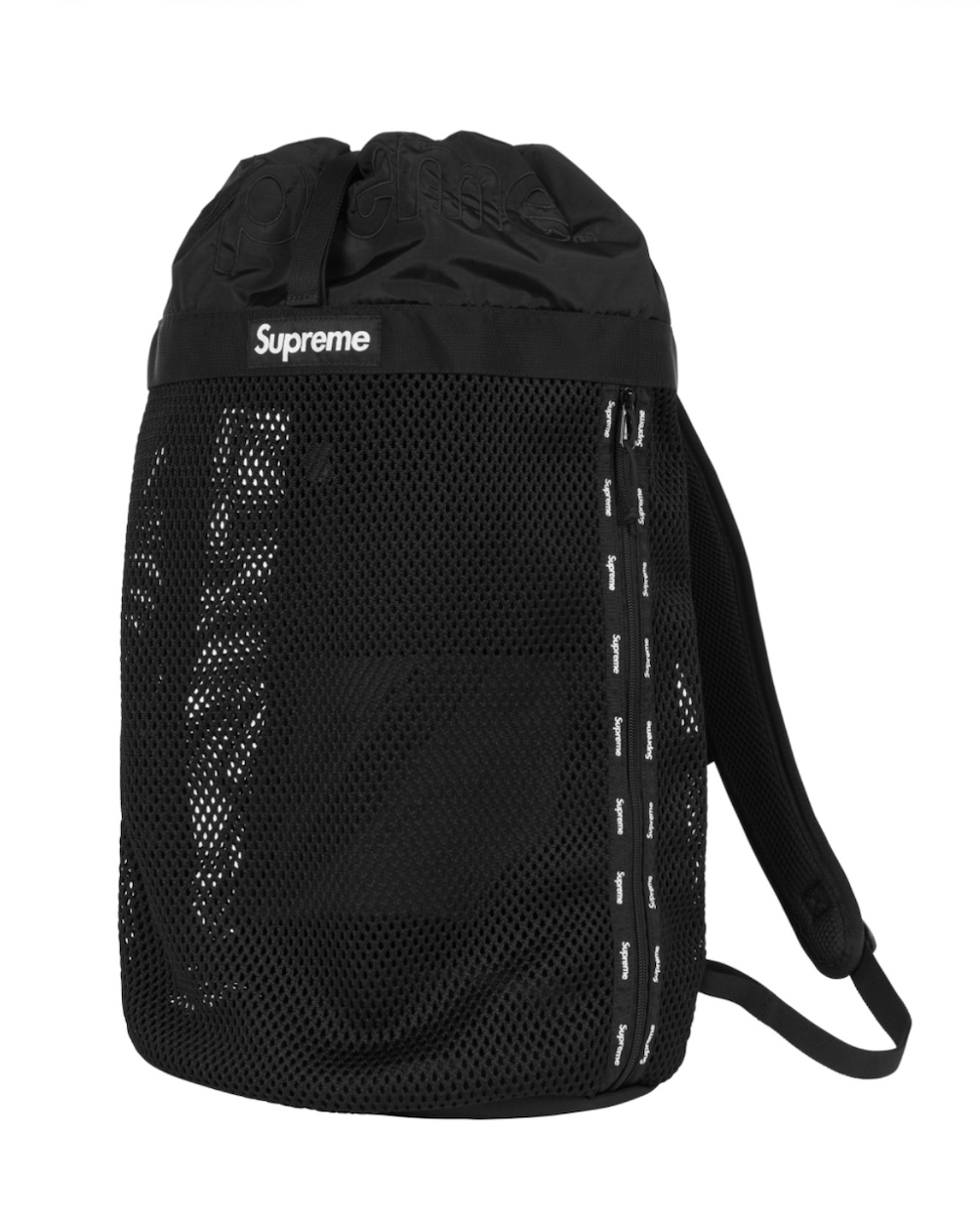 Supreme NWT Supreme Mesh Backpack - Black Size ONE SIZE - 3 Thumbnail