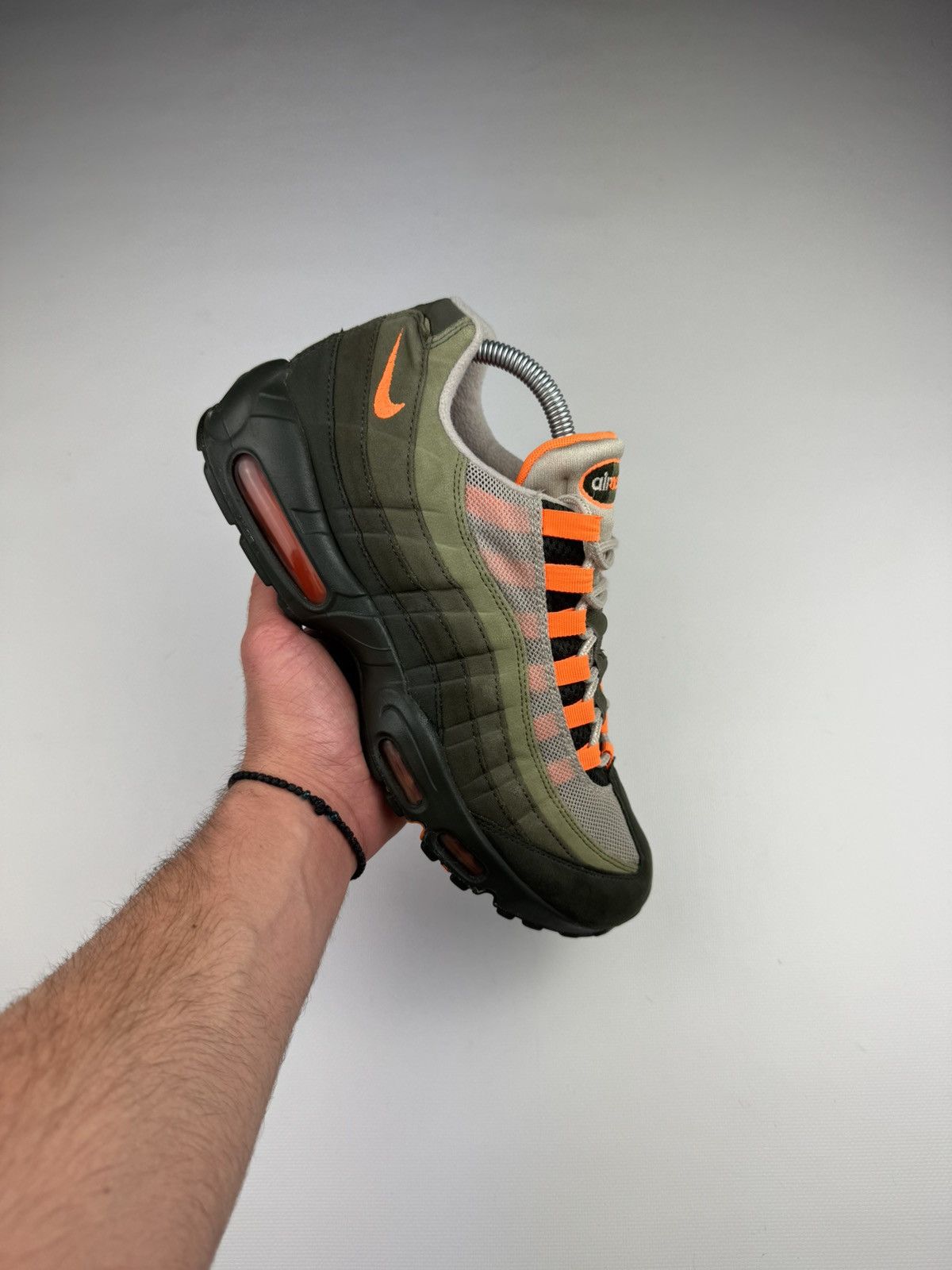 Nike × Streetwear Nike Air Max 95 OG Neutral Olive Total Orange 