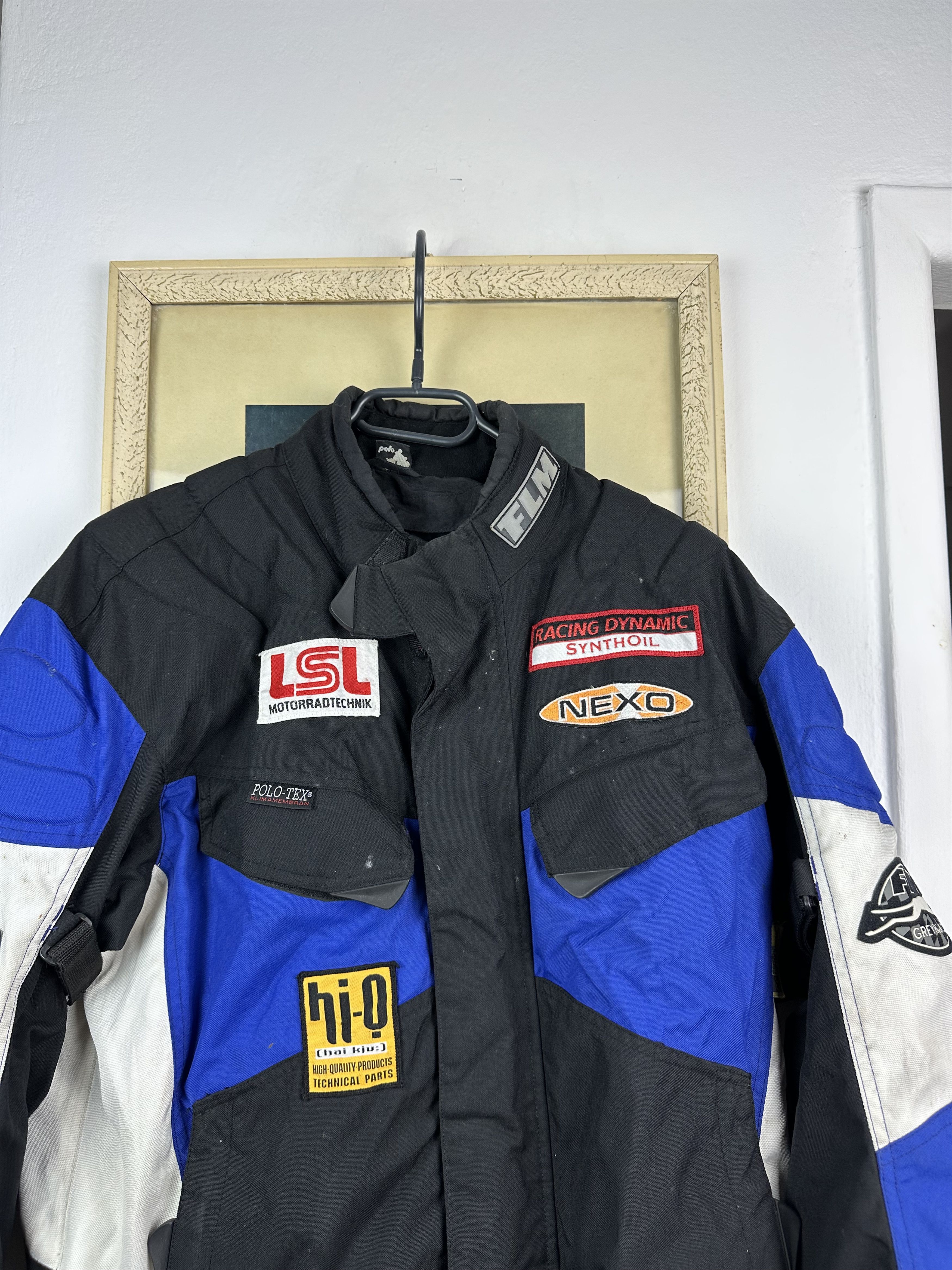 Other Rare FLM 69 Motorcycle Racing Rider Jacket Size US L / EU 52-54 / 3 - 4 Thumbnail