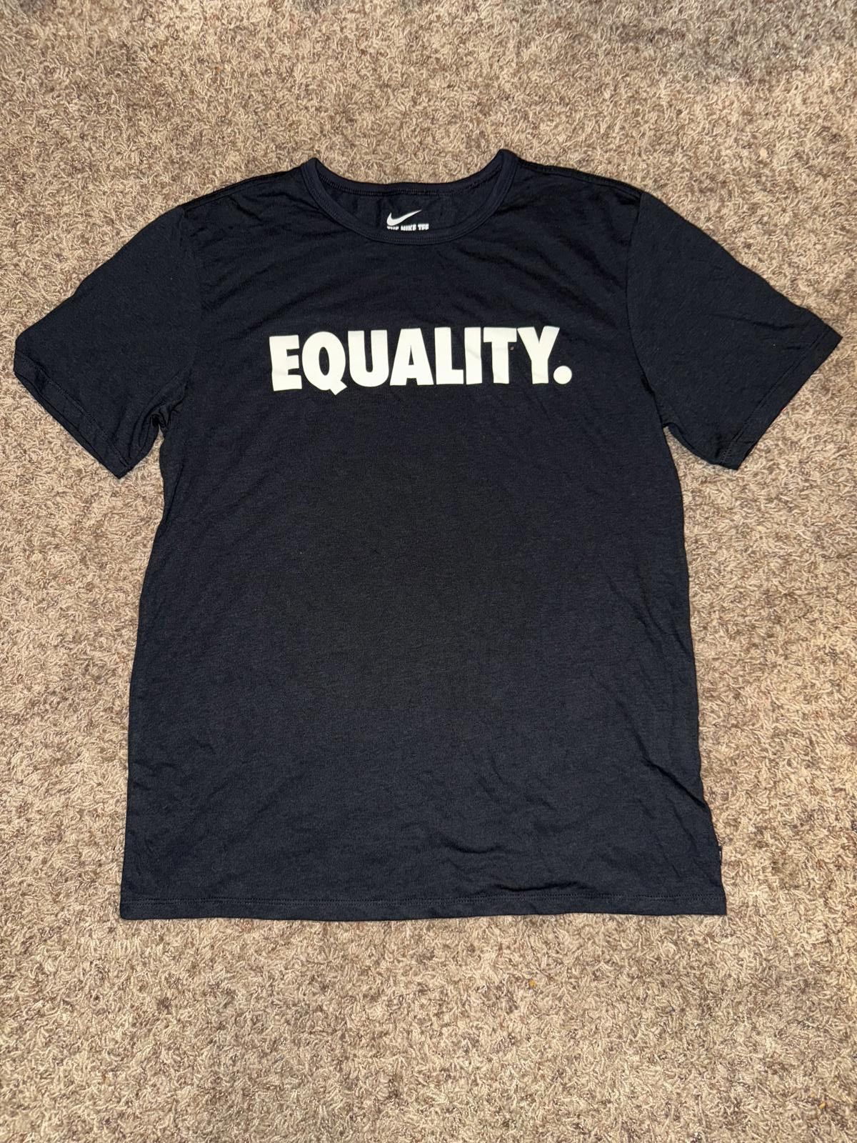 Nike Premium The Nike Tee Men's Equality BLM Sleeve T-Shirt Size US M / EU 48-50 / 2 - 1 Thumbnail