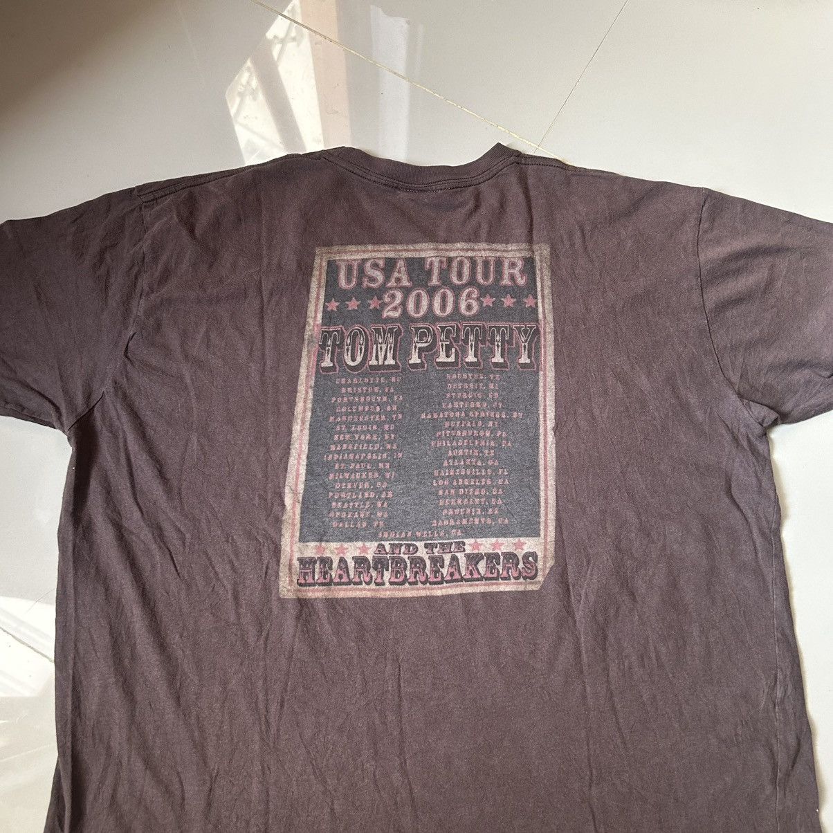 Anvil Tom petty and the heartbreakers “usa tour 2006” Size US XL / EU 56 / 4 - 5 Thumbnail