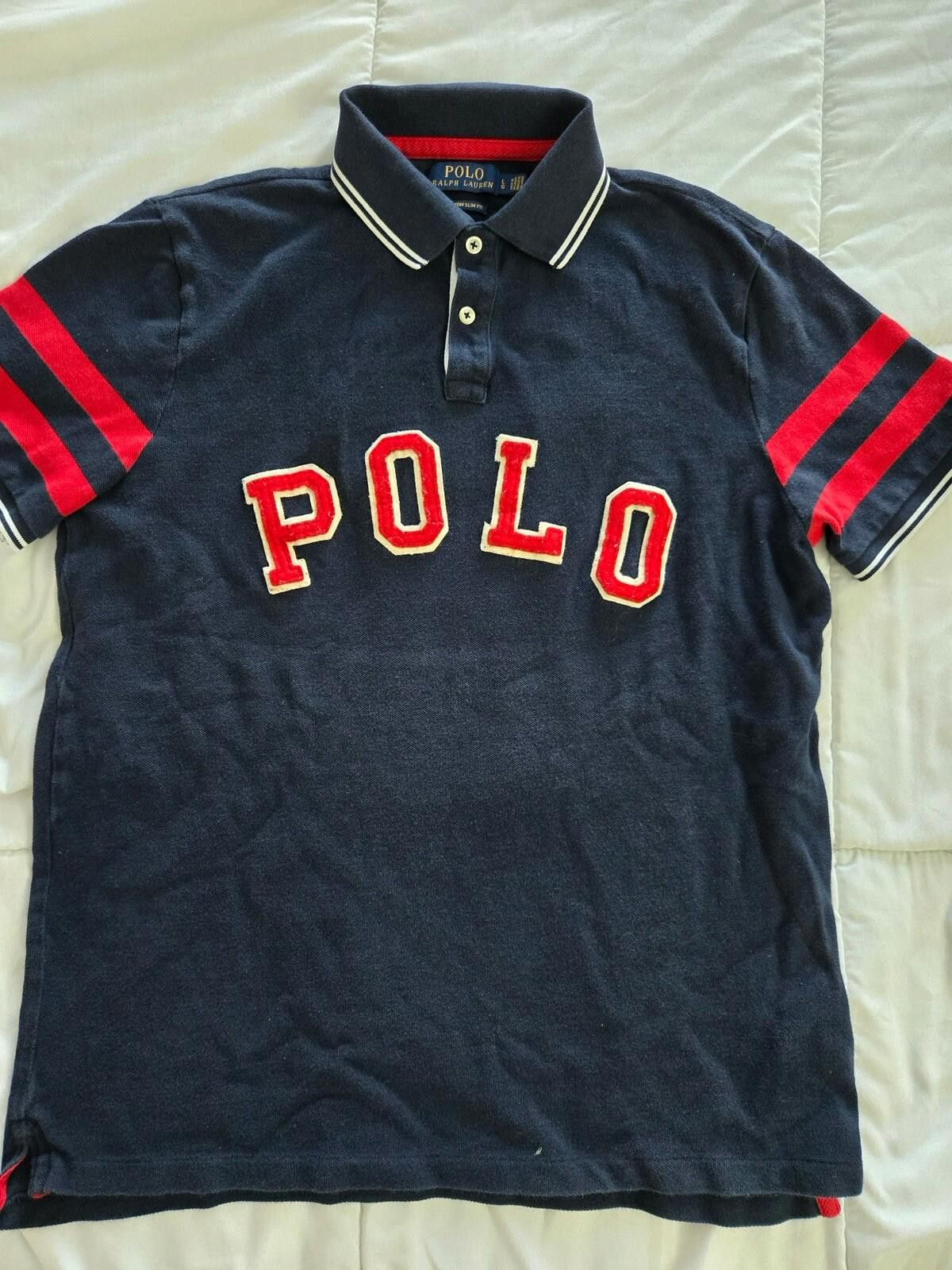Polo Ralph Lauren Polo Ralph Lauren Men's New York Slim Fit Polo T-shirt L Size US L / EU 52-54 / 3 - 1 Thumbnail