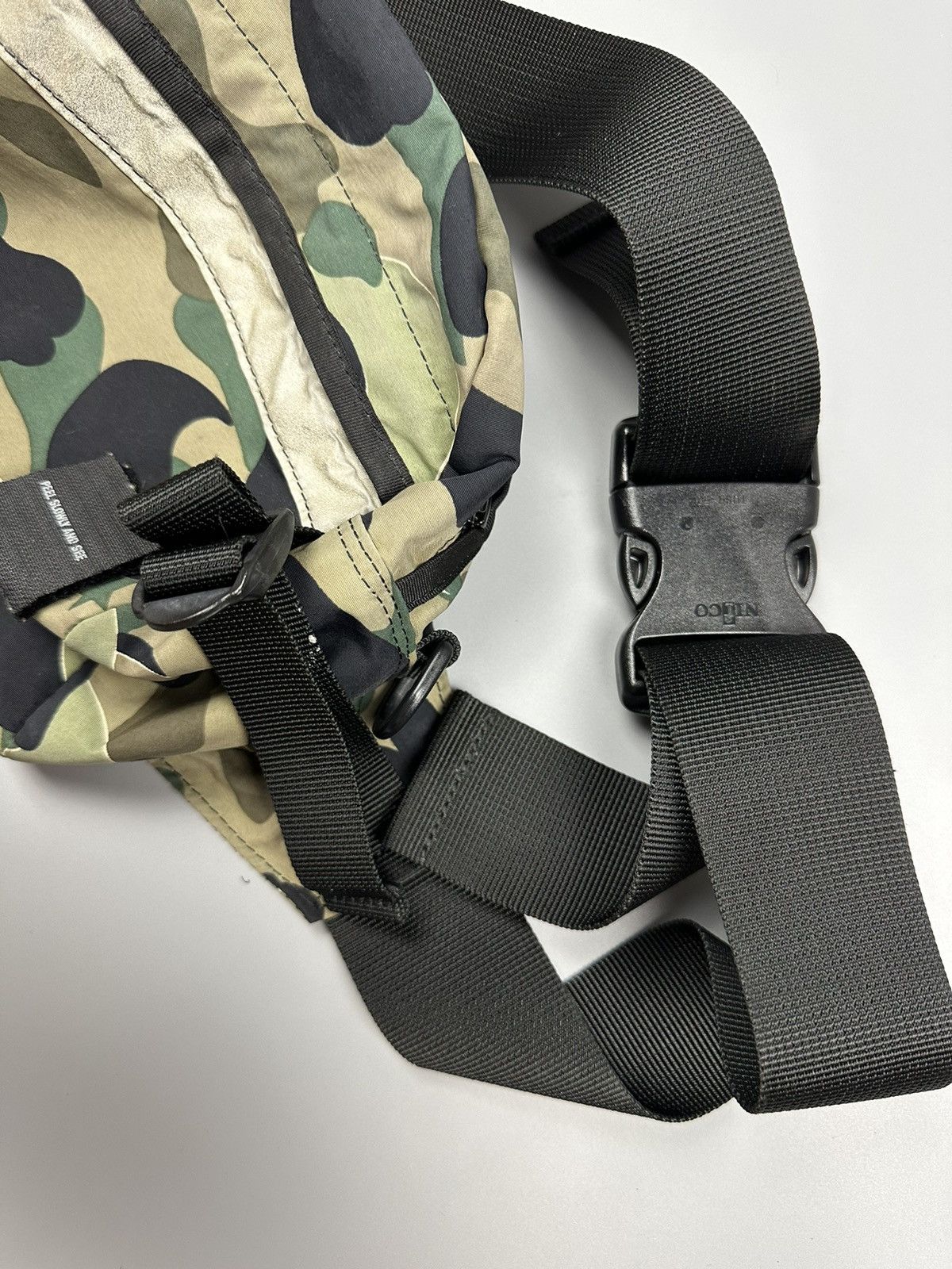Bape × Kaws 🔥Sick🔥Bape X Kaws Camo Waist/Shoulder Bag Size ONE SIZE - 8 Thumbnail