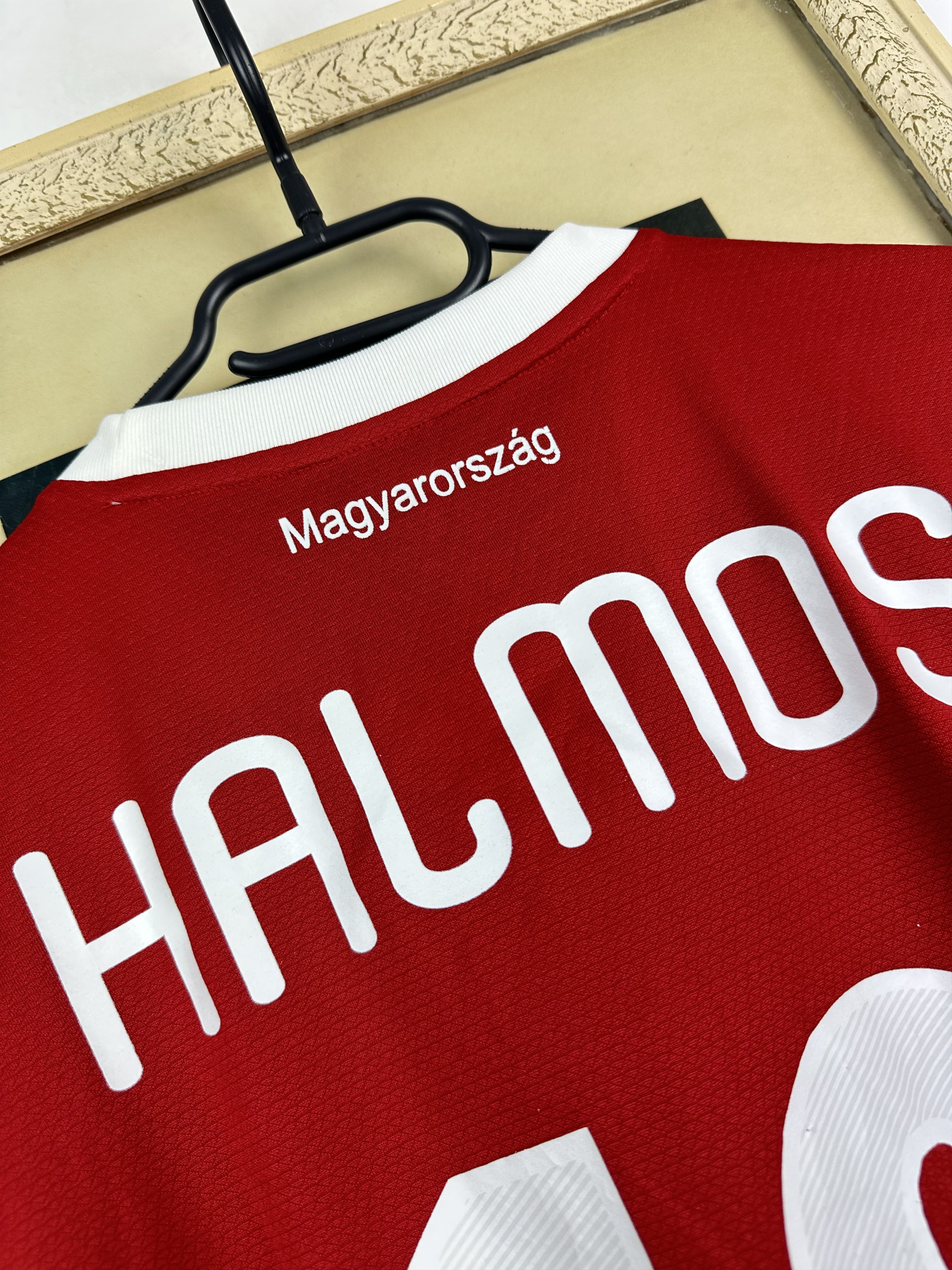 Adidas Hungary football shirt 2012 Soccer #18 Halmosi Adidas Jersey Size US XL / EU 56 / 4 - 14 Thumbnail