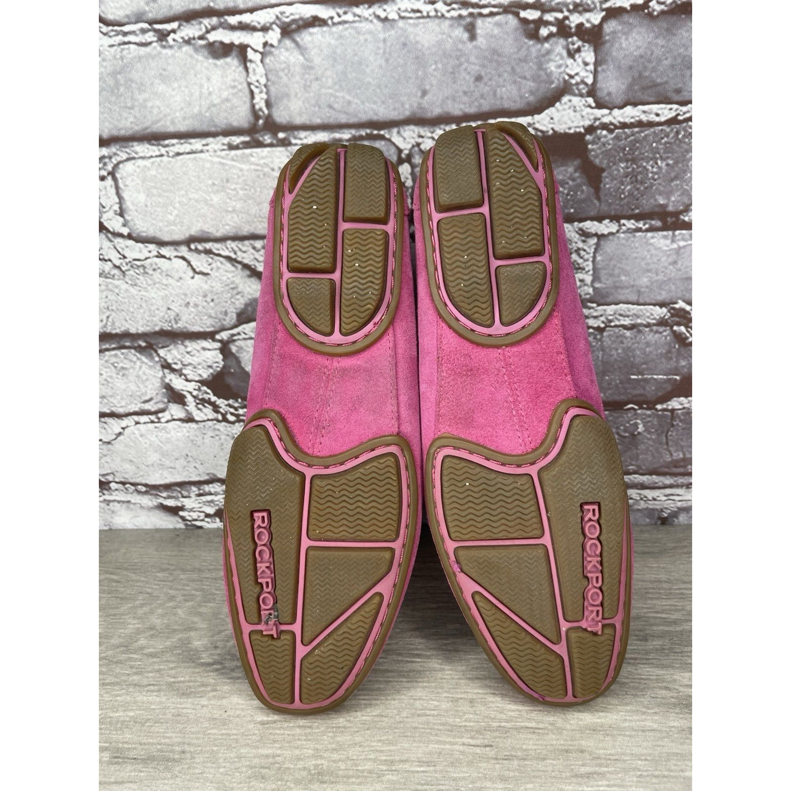 Rockport Rockport Fuchsia Pink Suede Leather Penny Loafer Driving Fla Size US 8 / IT 38 - 20 Thumbnail