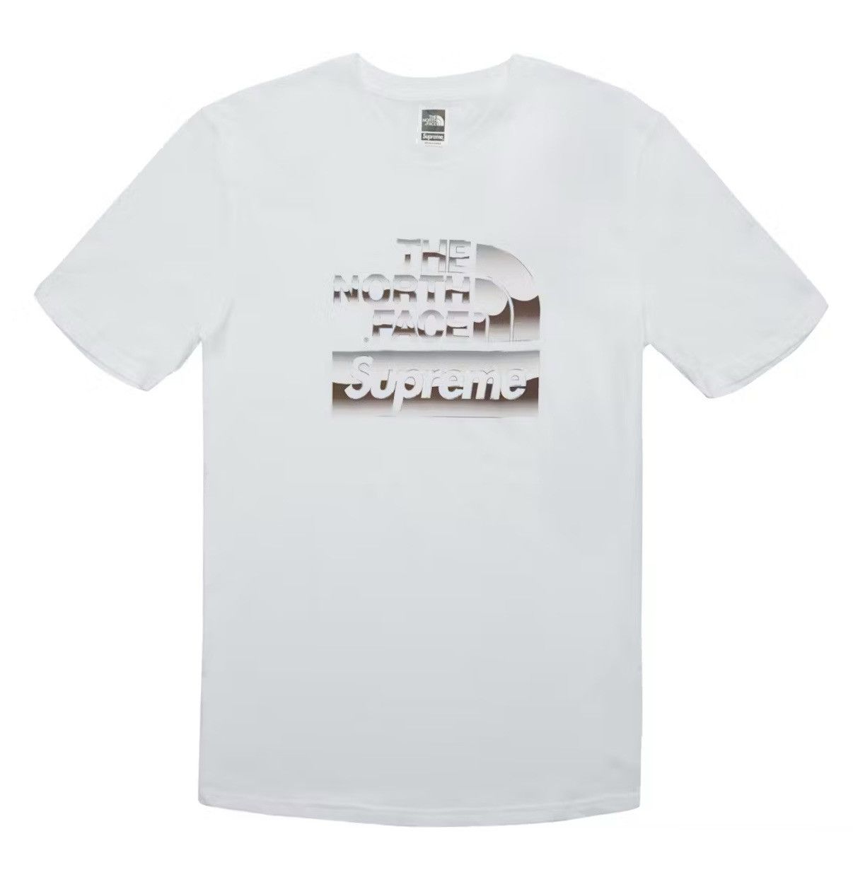 Supreme × The North Face Supreme North Face Metallic Box Logo White Size US XL / EU 56 / 4 - 1 Thumbnail