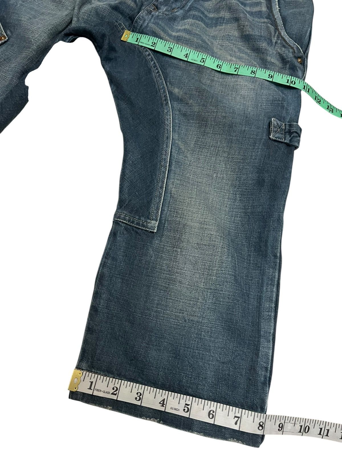 Japanese Brand Vintage Japanese Brand HALB Sedionaries Half Jean Size US 31 - 14 Thumbnail