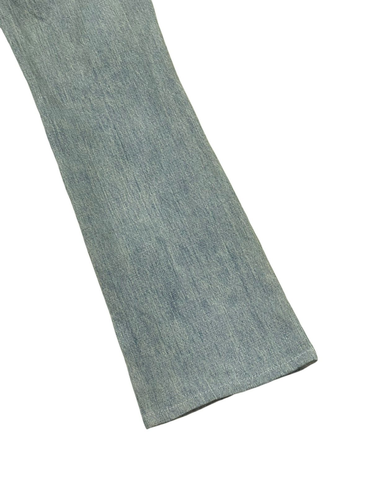 Japanese Brand Flare Jeans Klein Plus Faded Distress Boot Cut 1🟦4 Size US 30 / EU 46 - 14 Thumbnail