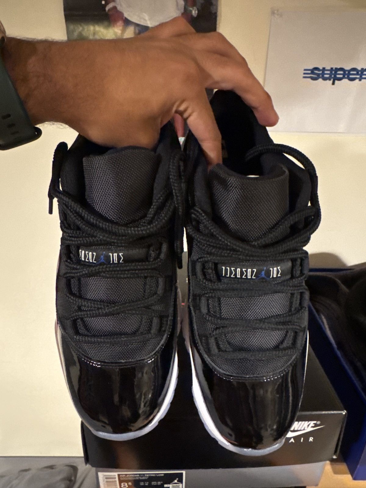 Jordan Brand Jordan 11 Low Space Jam Size US 8.5 / EU 41-42 - 8 Thumbnail