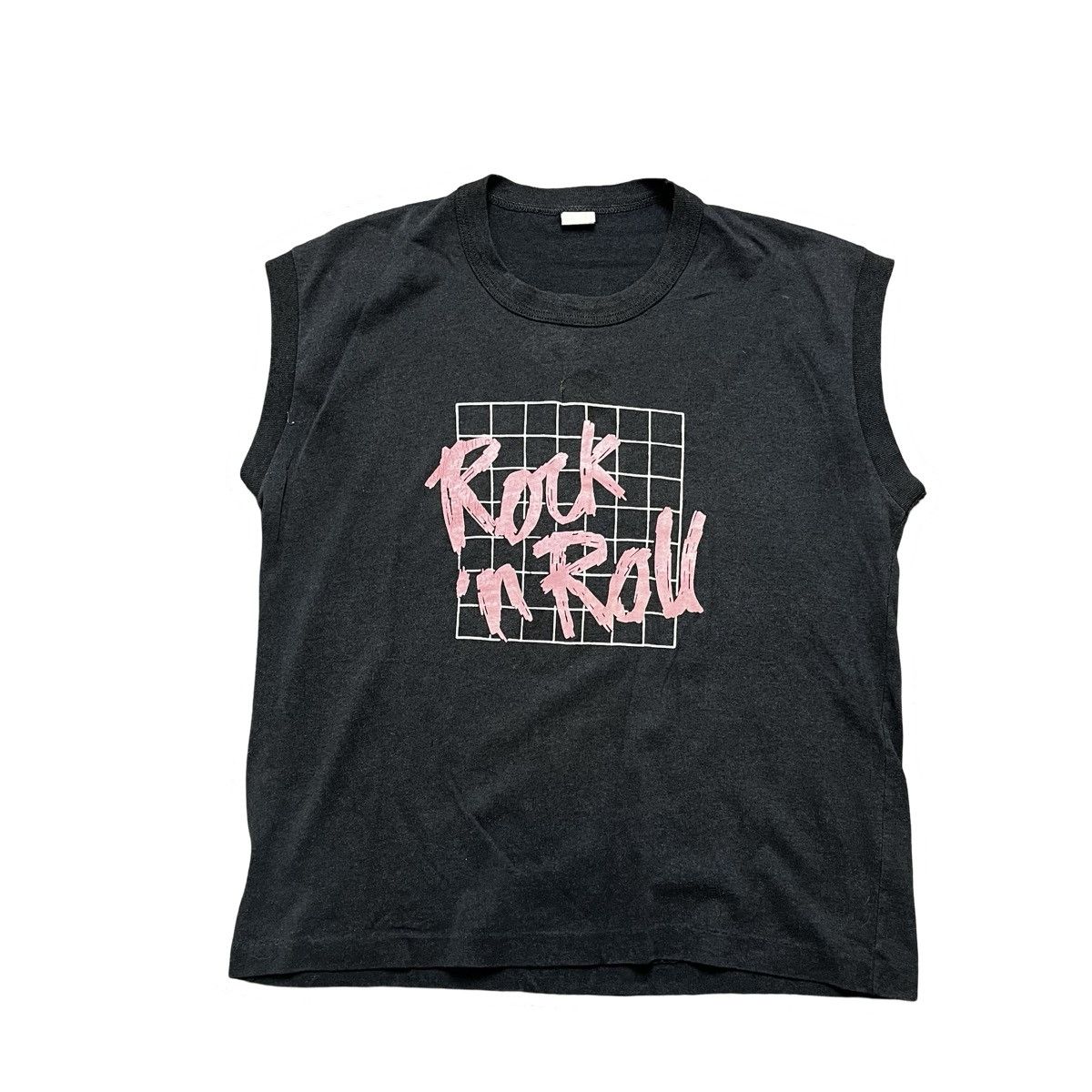Vintage vintage punk rock and roll tank top Size US L / EU 52-54 / 3 - 5 Thumbnail