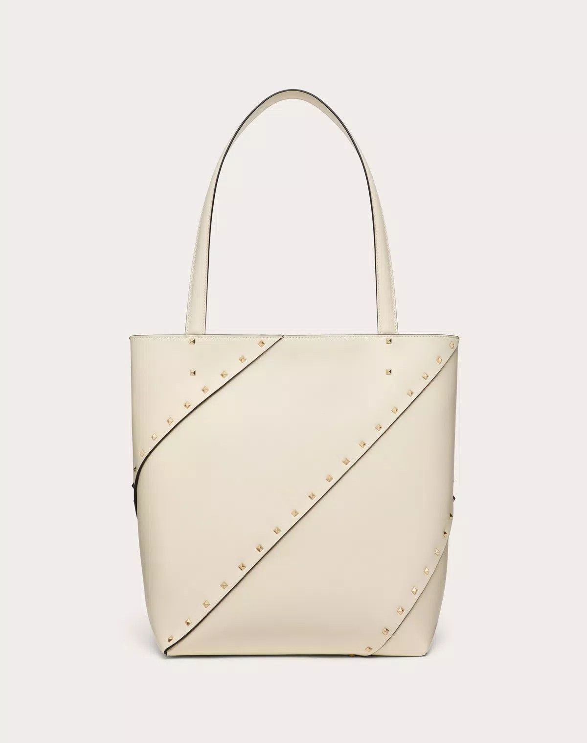 Valentino oc11z0725 Size:OS/ Wispy Shopping Bag In Calfskin in White Size ONE SIZE - 1 Thumbnail