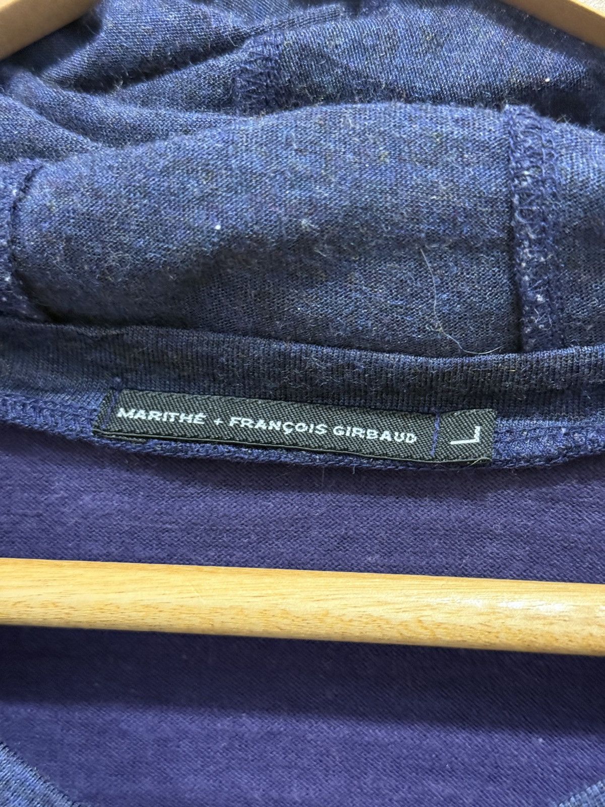 Marithe + Francois Girbaud Marithe Francois Girbaud light hoodie Size L / US 10 / IT 46 - 8 Thumbnail