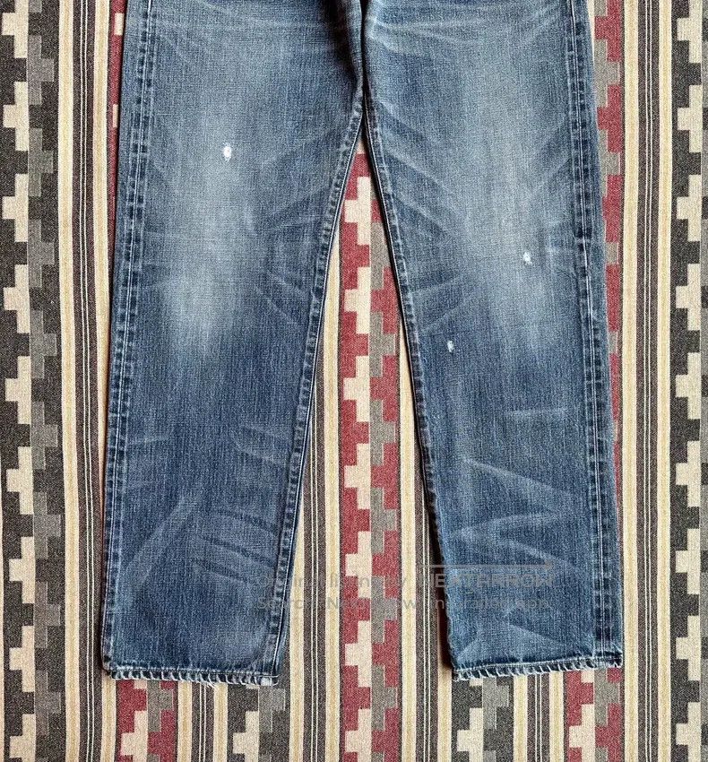 Neighborhood Neighborhood size XL Basic Washed Denim Jeans Mid Rise Size US 27 - 3 Thumbnail