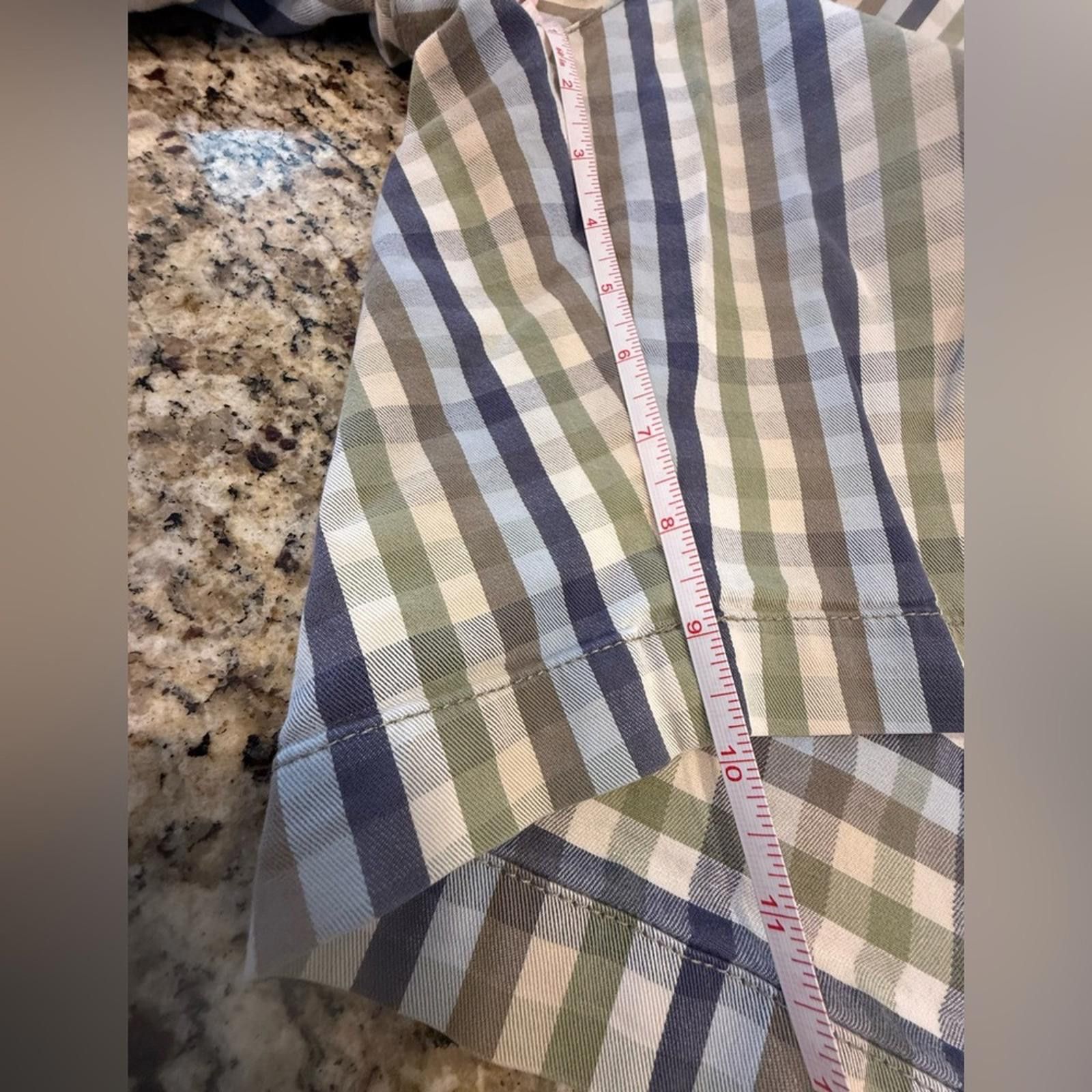 Other Old School Brand plaid chino shorts blue green cream 42” Size US 42 / EU 58 - 5 Thumbnail