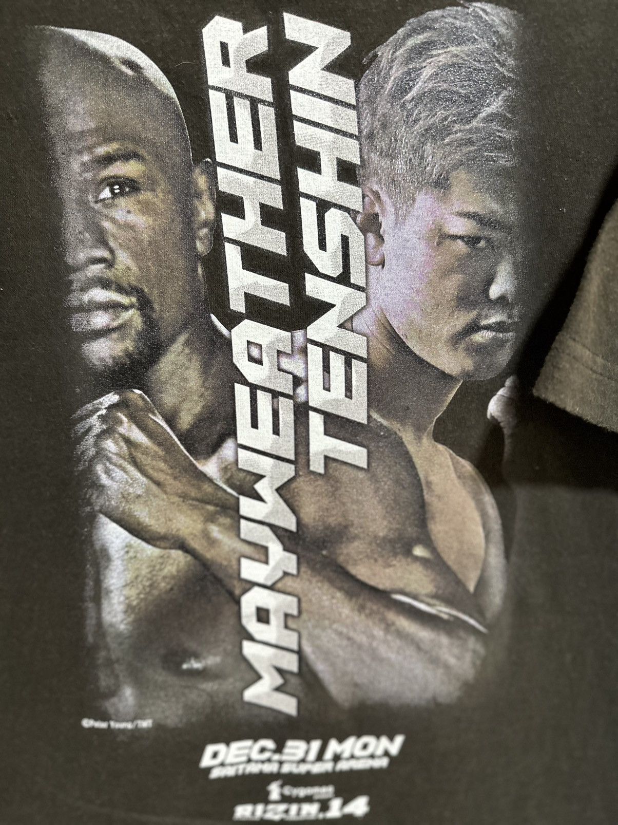 UFC Rizin Tee Mayweather Vs Tenshin Tee Size US XL / EU 56 / 4 - 2 Thumbnail