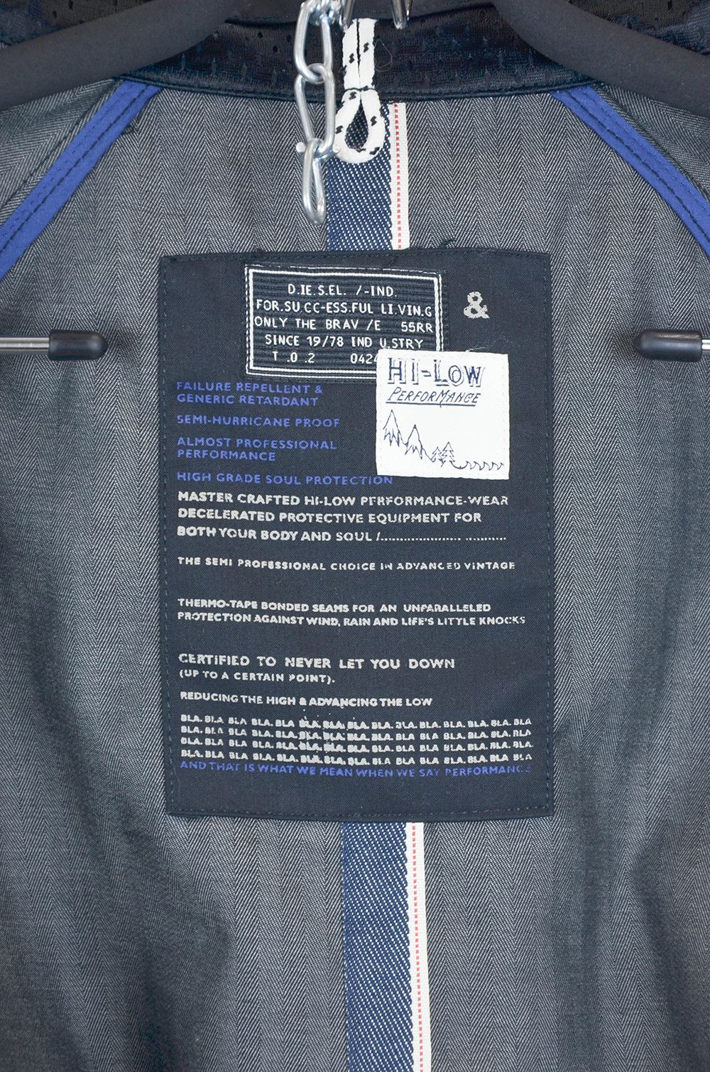 Diesel Diesel Hi-Low Performance Tech Coat – L Size US L / EU 52-54 / 3 - 4 Thumbnail
