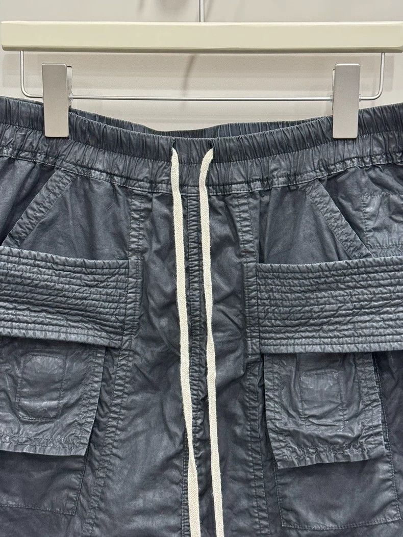 Rick Owens Rick Owens Black Waxed Shorts Size L Size US 44 / EU 60 - 3 Thumbnail