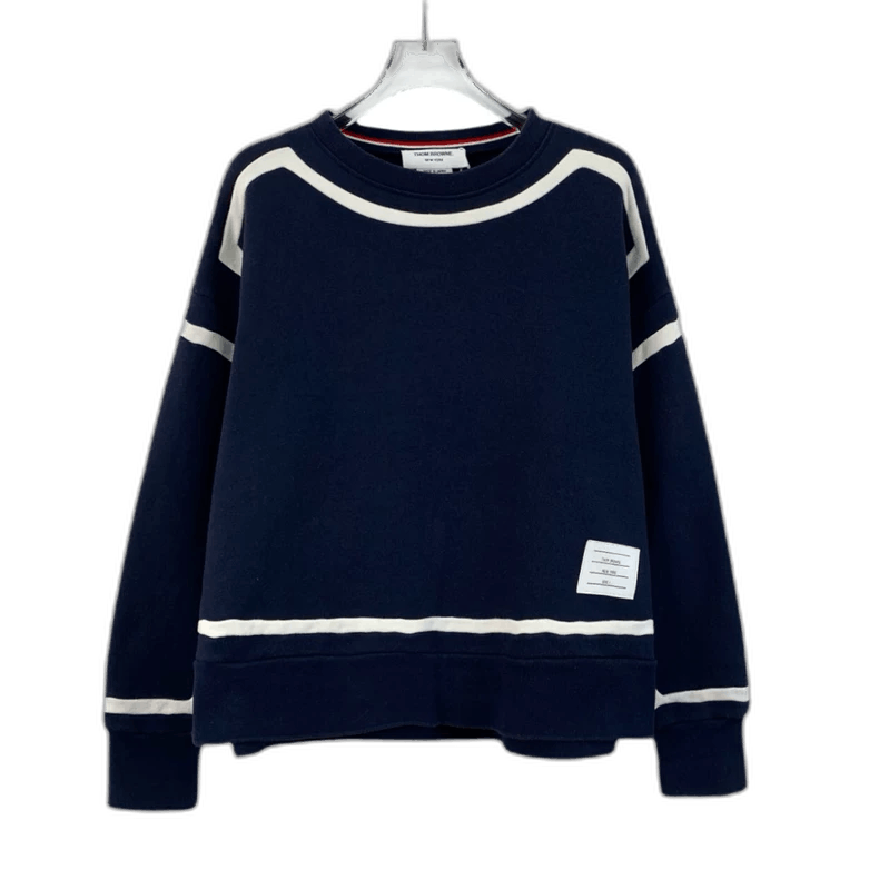 Thom Browne Thom Browne Long Sleeve Cotton Sweatshirt Size US S / EU 44-46 / 1 - 1 Thumbnail