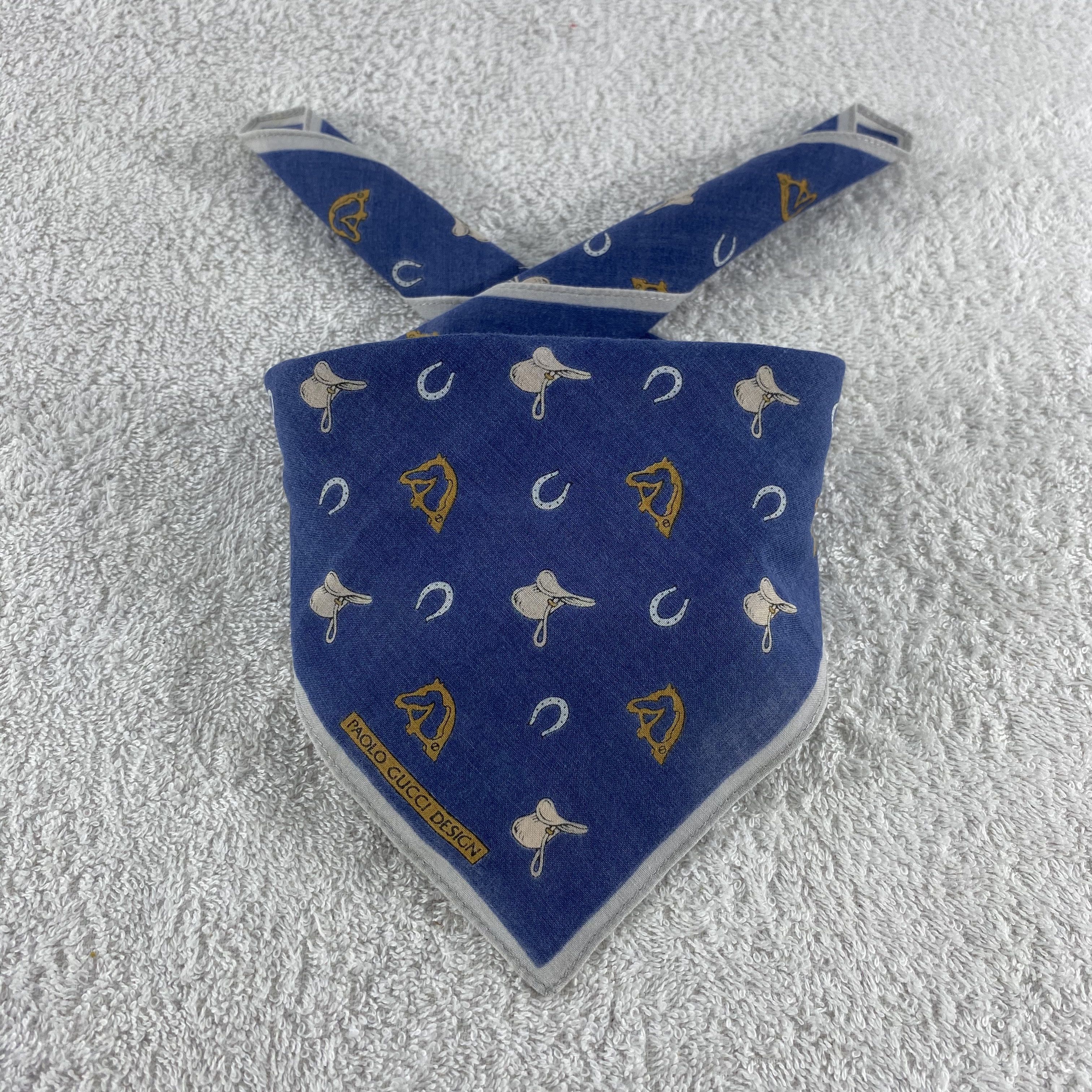 Paolo Gucci × Vintage Paolo Gucci Neckerchief / Bandana / Handkerchief Size ONE SIZE - 1 Thumbnail