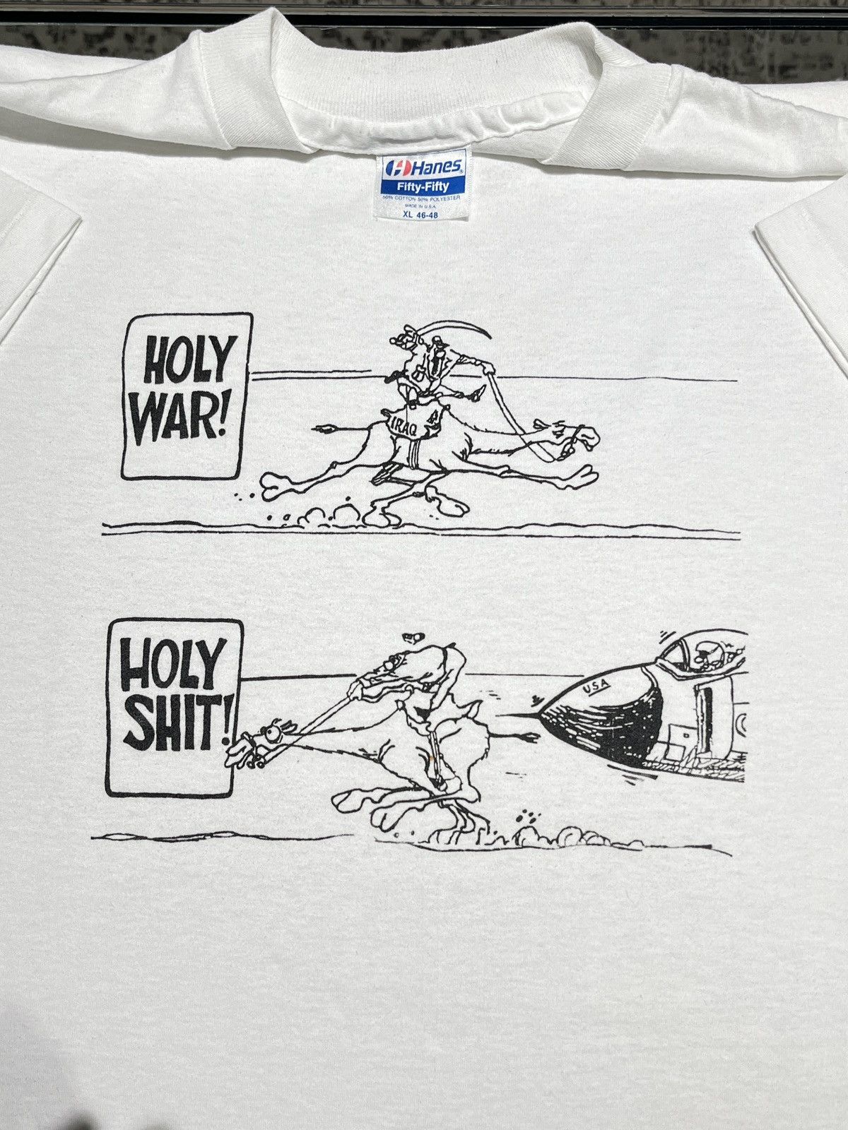 Vintage Vintage 90’s “Holy War” Size US XL / EU 56 / 4 - 1 Thumbnail