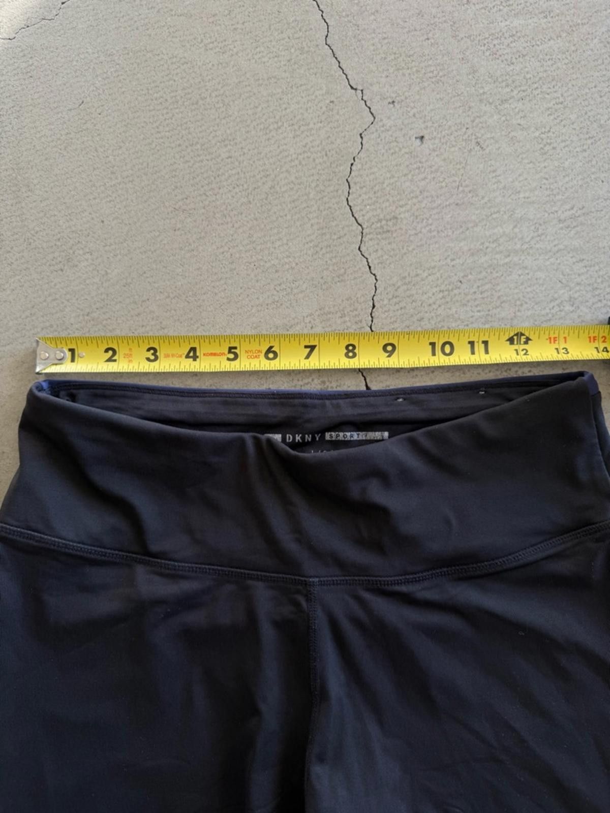 DKNY DKNY Sport / Logo Fitness High Rise Leggings / black Size 36" / US 14 / IT 50 - 6 Thumbnail