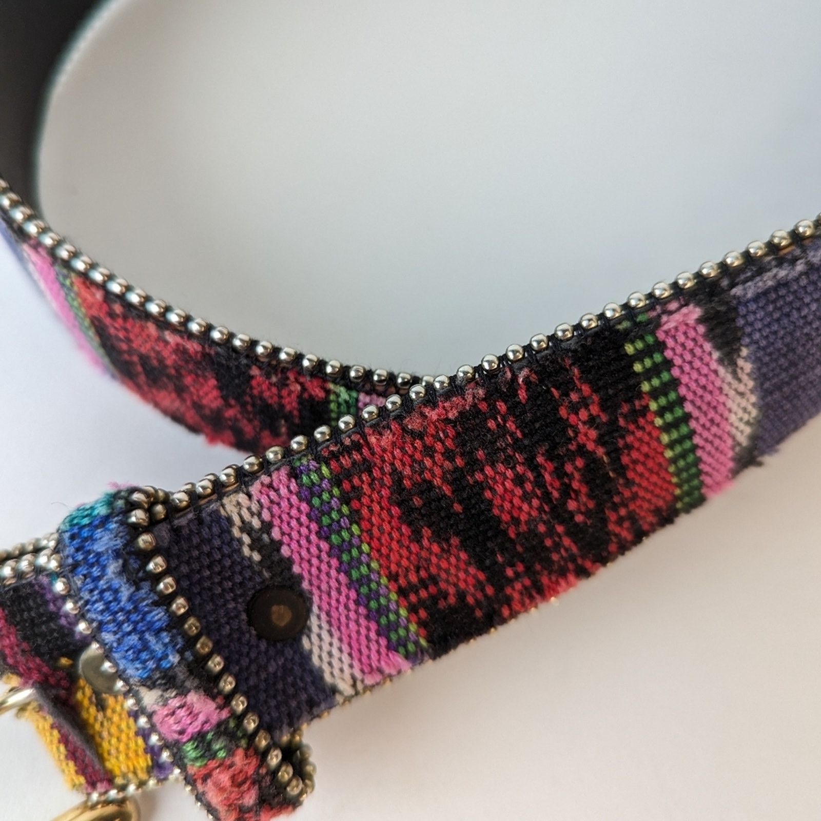 Vintage Vintage Tapestry Neon Belt Size ONE SIZE - 4 Thumbnail