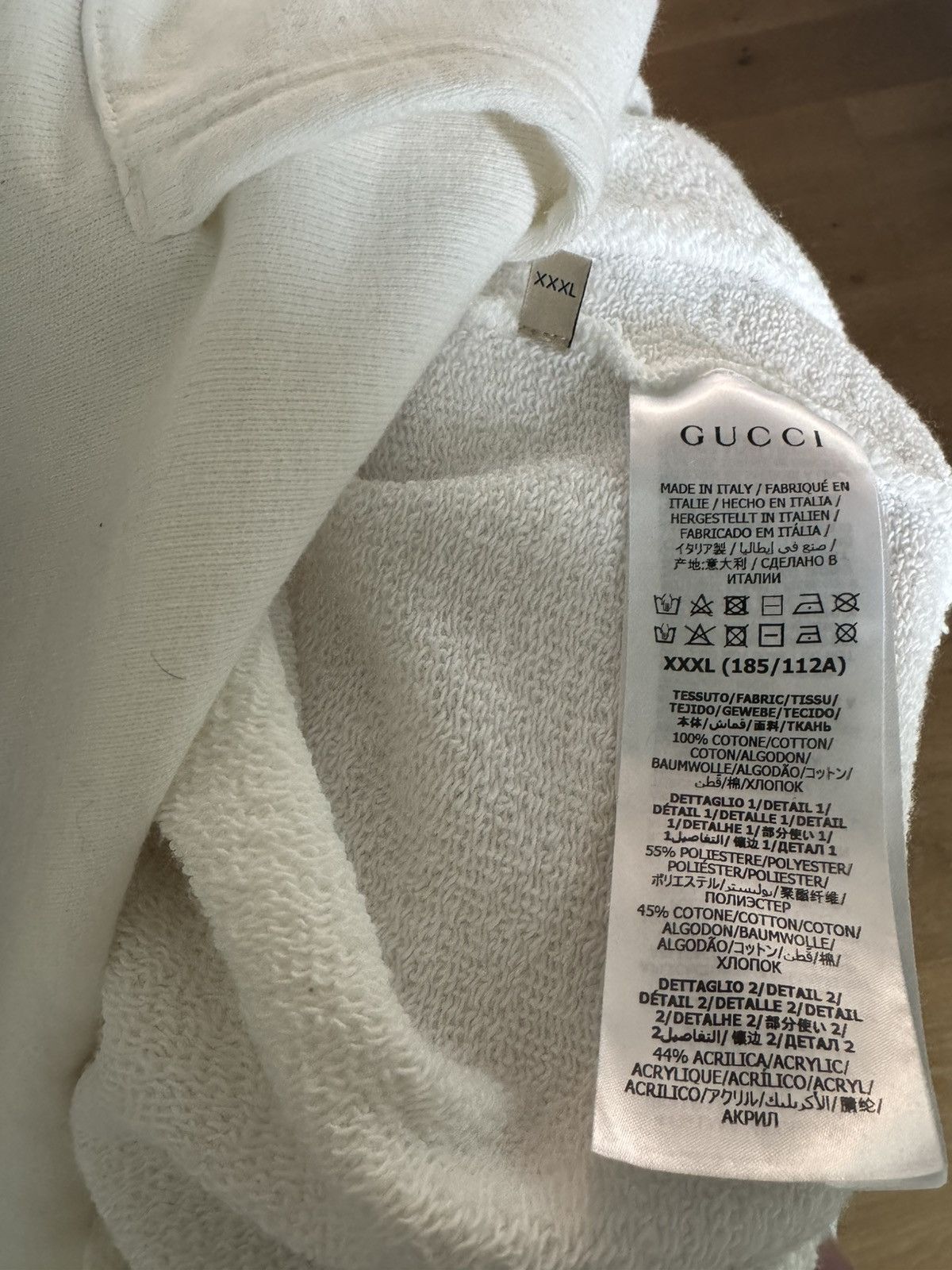 Gucci Mens Gucci S/S 2019 Quarter Zip Hoodie Size US XXL / EU 58 / 5 - 3 Thumbnail