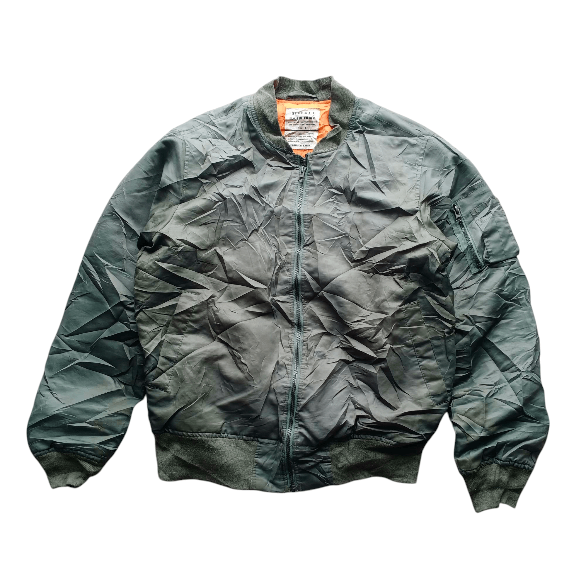 Alpha Industries × Vintage Vintage 80s Mil-Spec Air Force MA-1
