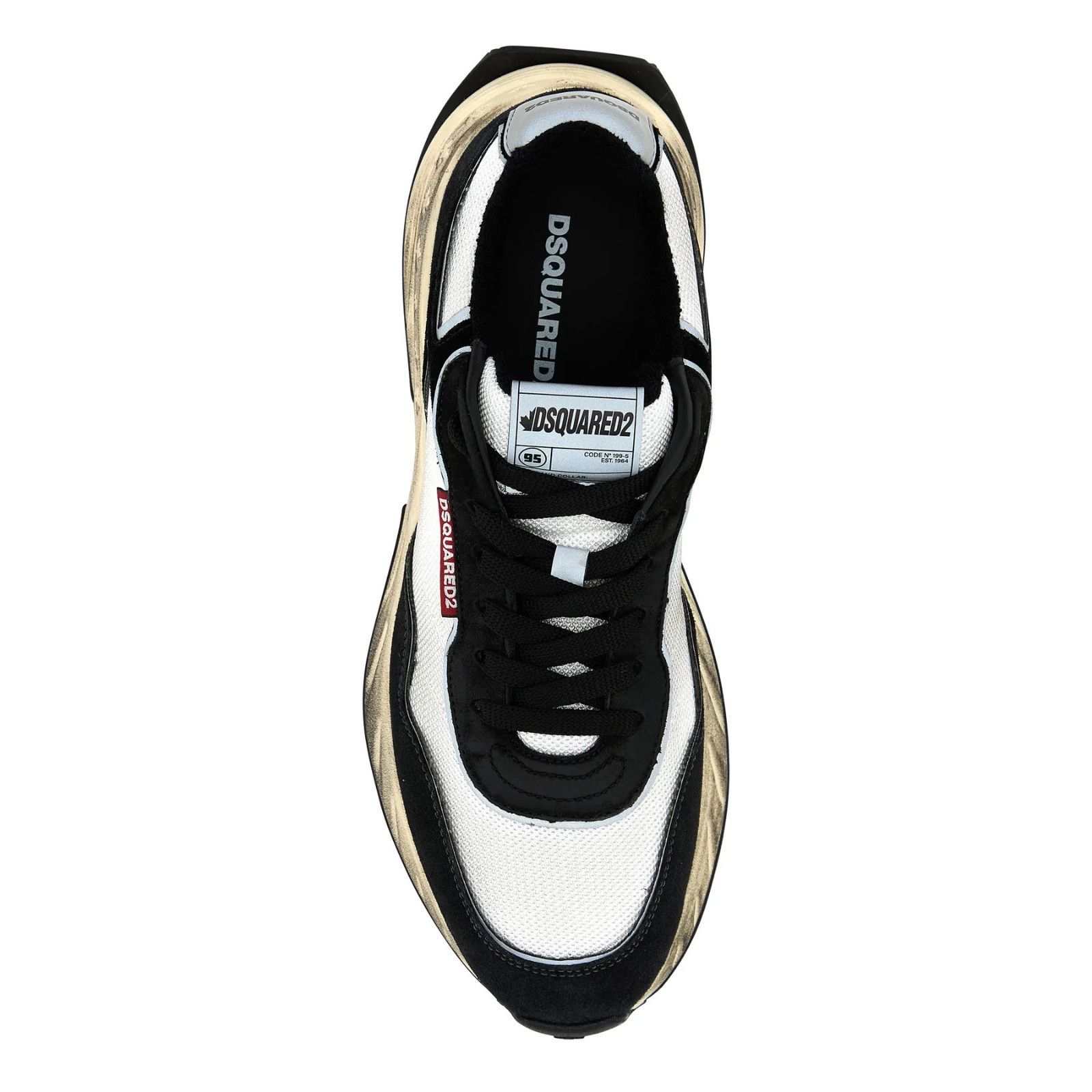 Dsquared2 DSQUARED2 Sprinter Multicolor Sneakers New & Authentic (Men' Size US 7 / EU 40 - 4 Thumbnail