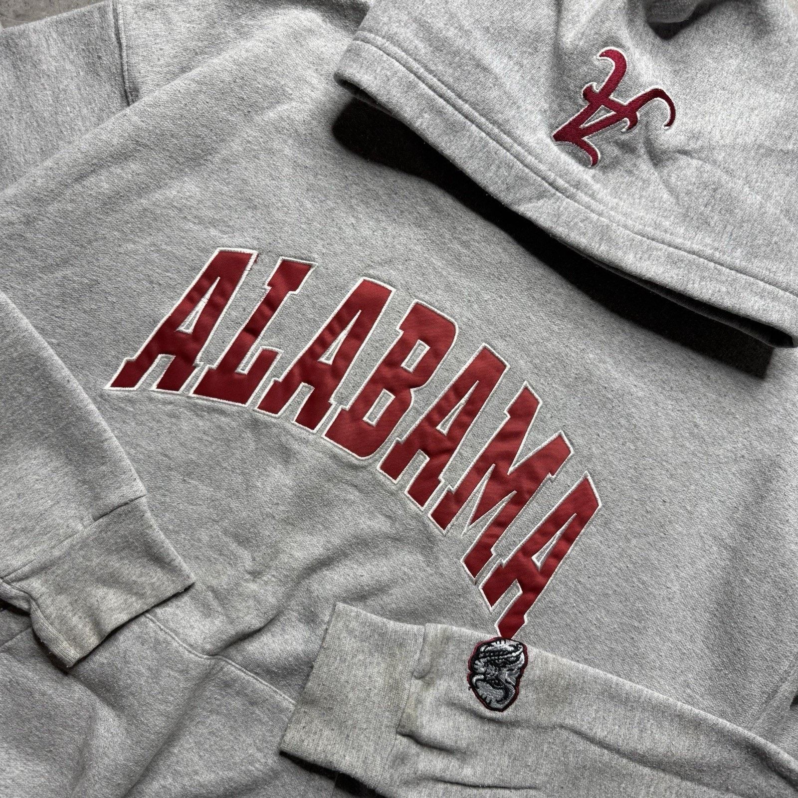 Vintage Vintage Y2K Alabama Crimson Tide Spell Out Hoodie Medium Size US M / EU 48-50 / 2 - 1 Thumbnail