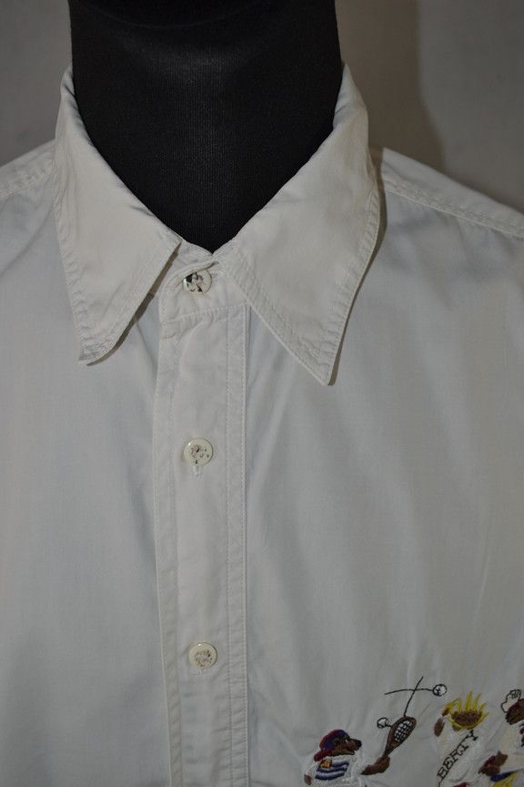 Carlo Colucci × Vintage Carlo Colucci Vintage 90s The Camp Of The Summer shirt Size US L / EU 52-54 / 3 - 3 Thumbnail