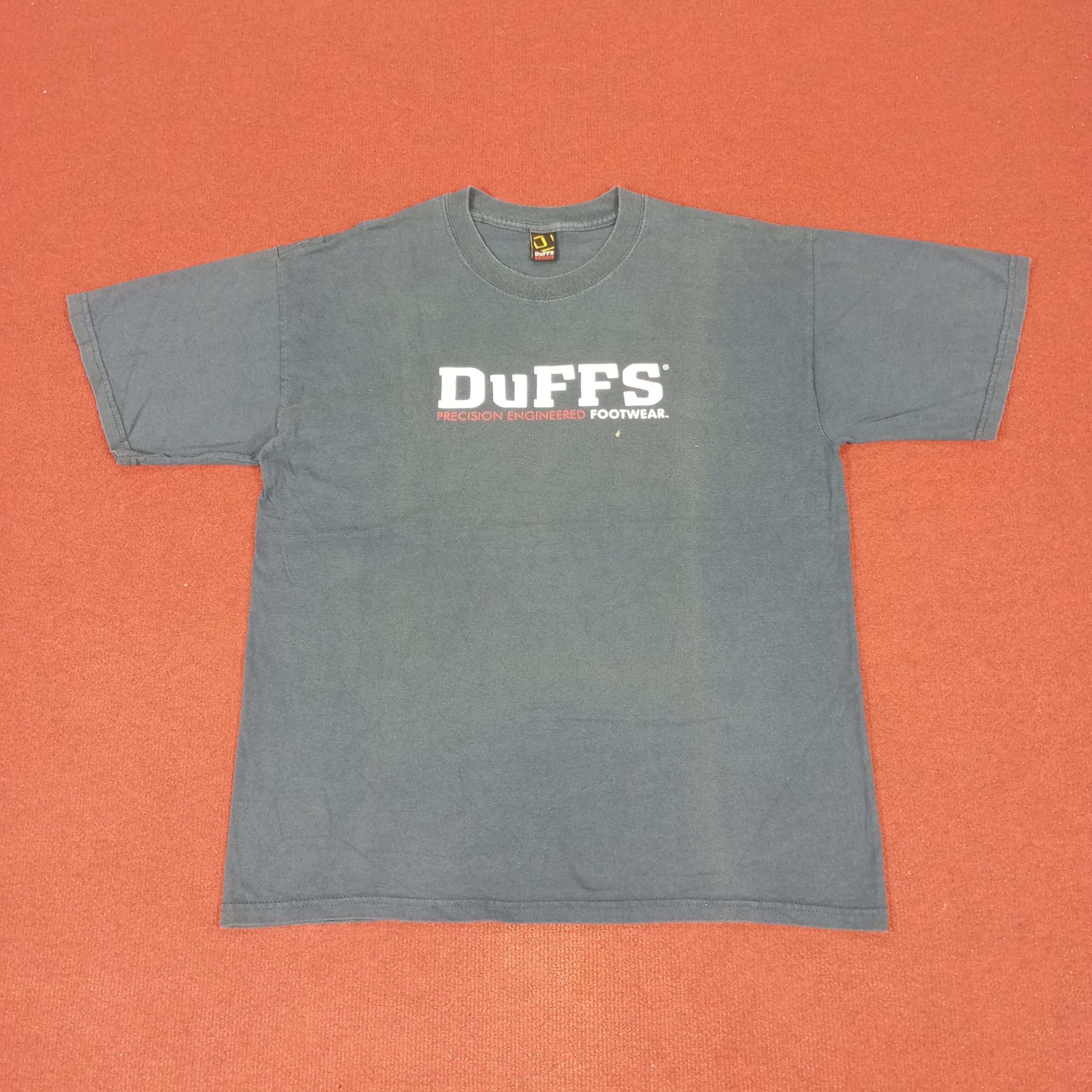 Vintage Duffs Precision Engineered Footwear Tshirt Size US L / EU 52-54 / 3 - 1 Thumbnail