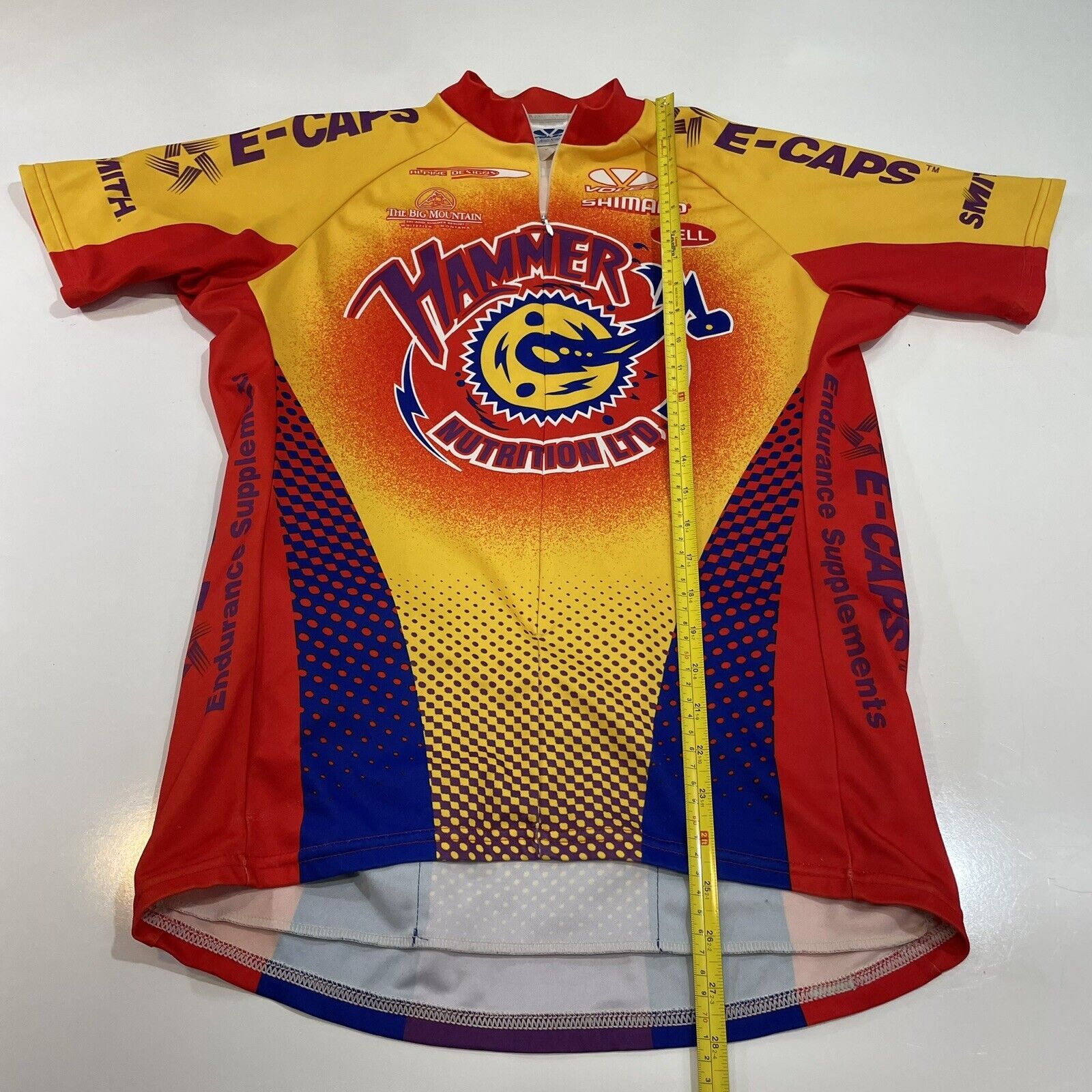 Other Voler Cycling Jersey Shirt Hammer Nutrition Blue Triathlon Size US L / EU 52-54 / 3 - 3 Thumbnail