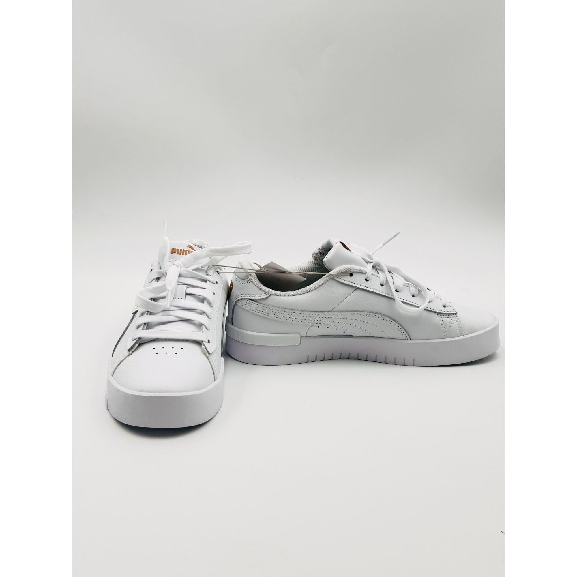 Puma Puma Court Sneaker Women US 8.5 White Leather Platform Casua Size US 8.5 / IT 38.5 - 5 Thumbnail