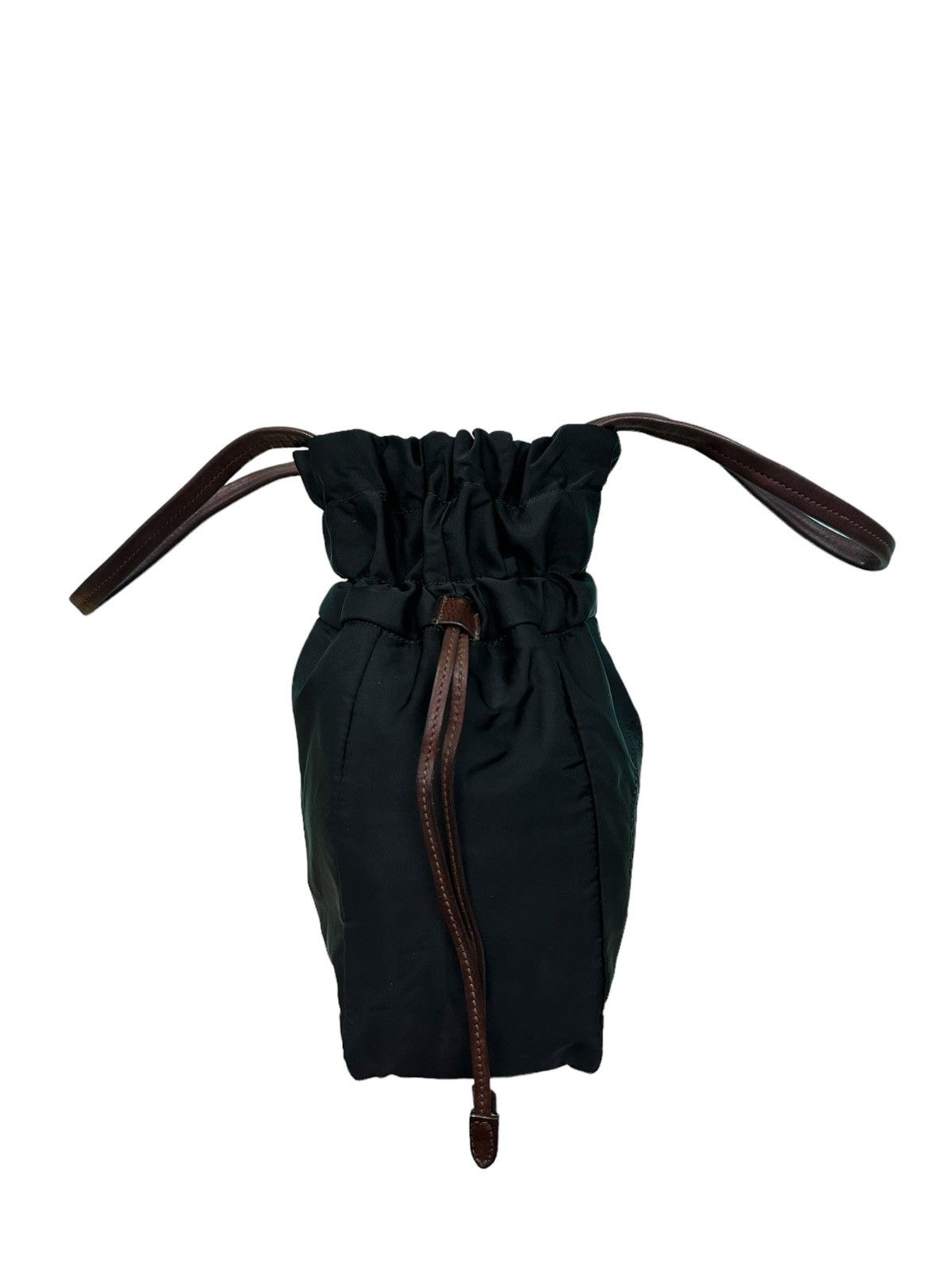 Prada AUTHENTIC PRADA TESSUTO DRAWSTRING TOTE BAG Size ONE SIZE - 5 Thumbnail