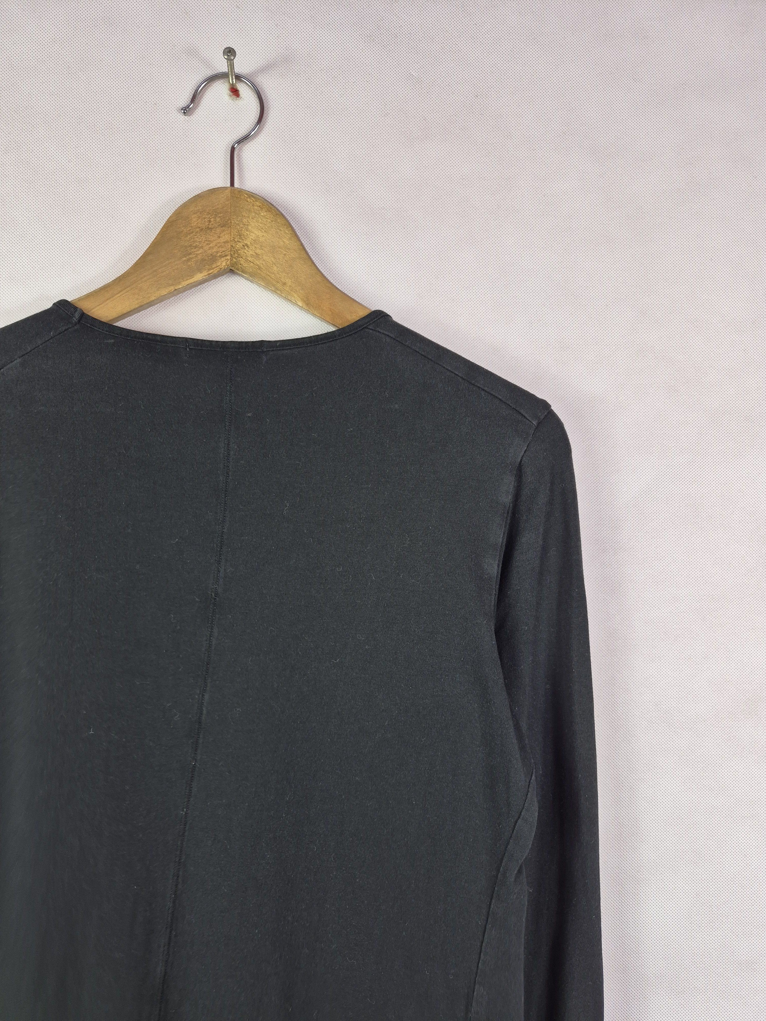 Jil Sander × Uniqlo 🔥 Uniqlo Jil Sander +J Longsleeves Plain Black Tops Size L / US 10 / IT 46 - 5 Thumbnail