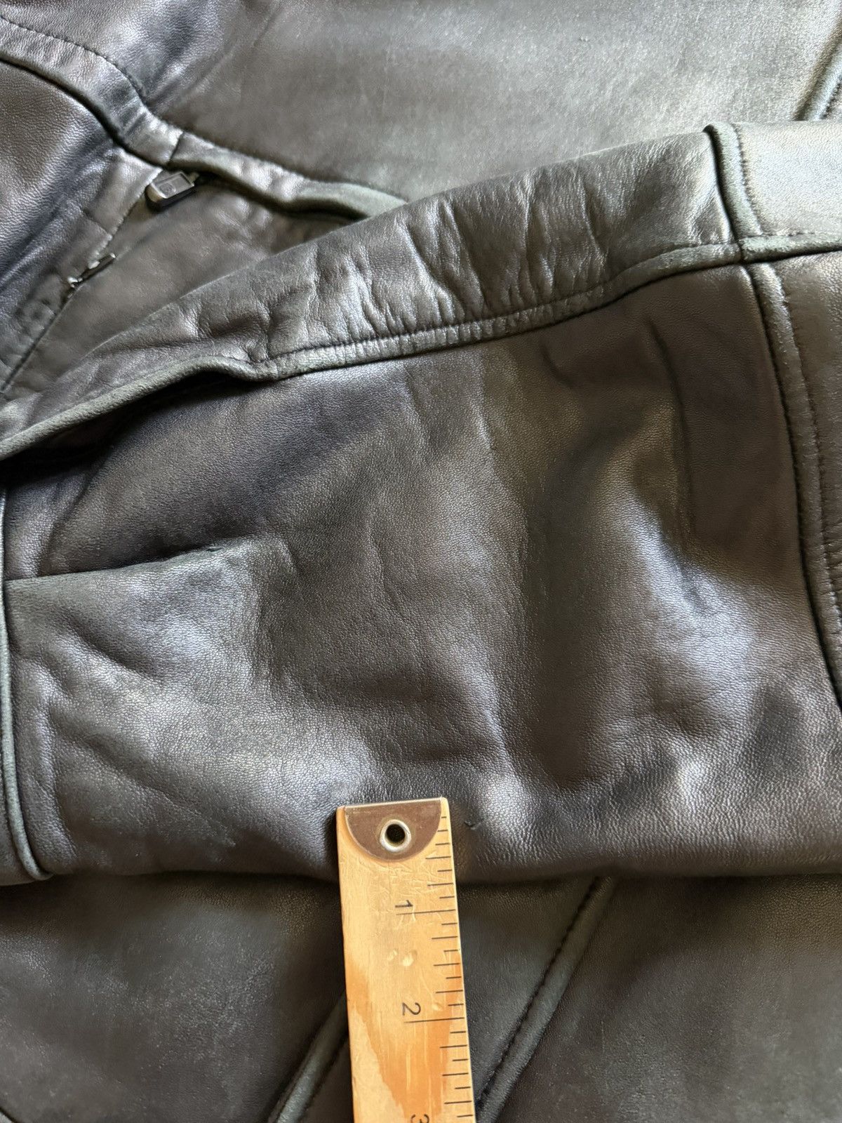 Kenneth Cole Vintage Kenneth Cole Reaction Classic Leather Bomber Sz M Size US M / EU 48-50 / 2 - 13 Thumbnail