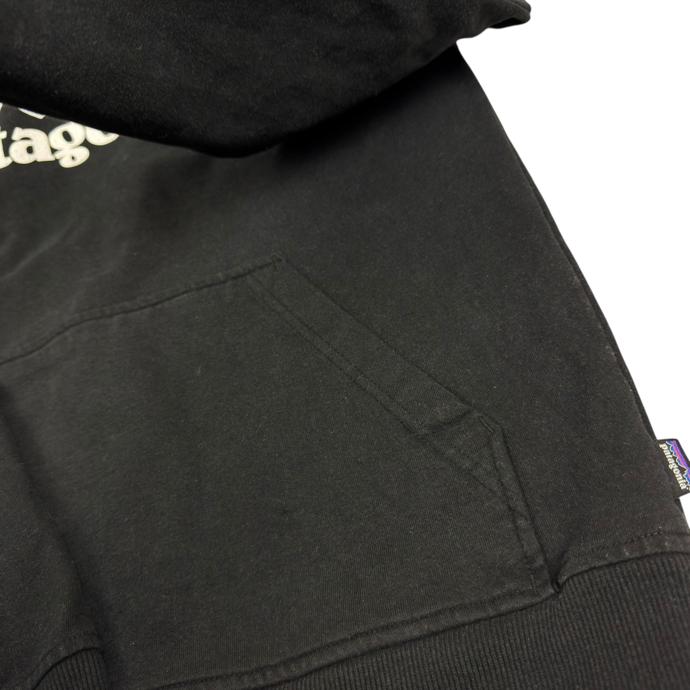 Patagonia Patagonia P-6 Logo Uprisal Hoody Men's Black Cotton Hoodie S Size US S / EU 44-46 / 1 - 8 Thumbnail