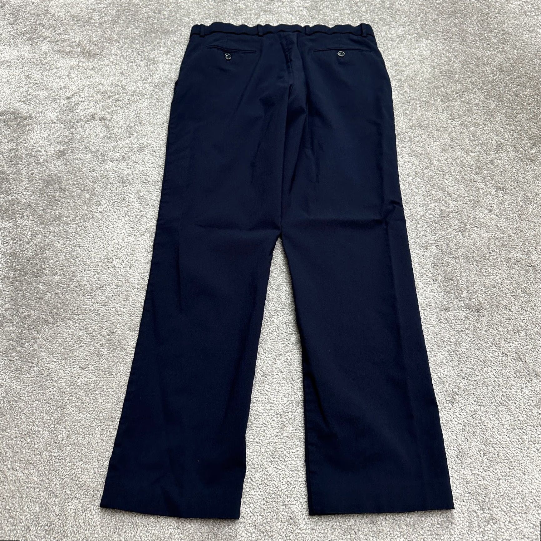 Tommy Hilfiger Tommy Hilfiger Pants Mens 34x30 Blue Straight Leg Stretch Work Business Size US 34 / EU 50 - 2 Thumbnail