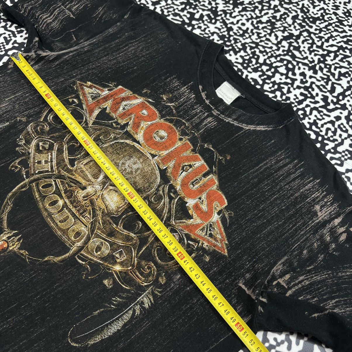 Band Tees Vintage Y2K Krokus Band Rock Metal Skull Bones Logo T-shirt Size US S / EU 44-46 / 1 - 18 Thumbnail