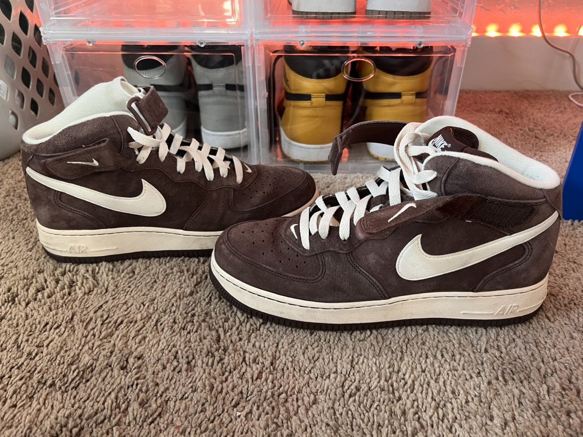 Nike Nike Air Force 1 High Chocolate Brown Size US 10 / EU 43 - 1 Thumbnail