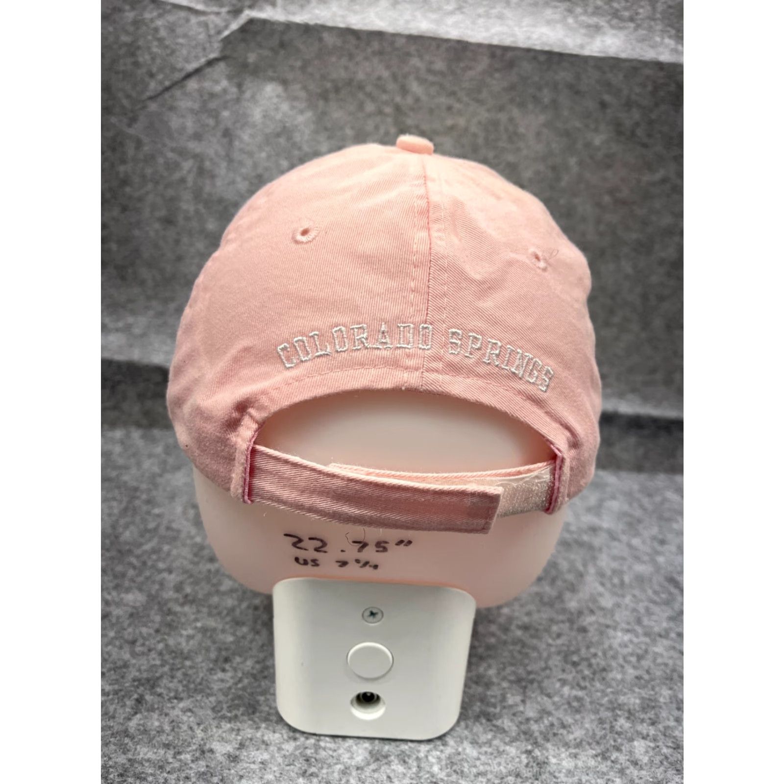 Vintage Olympic Hat Cap Strap Back Adult One Size Pink 100% Cotton Size ONE SIZE - 6 Thumbnail