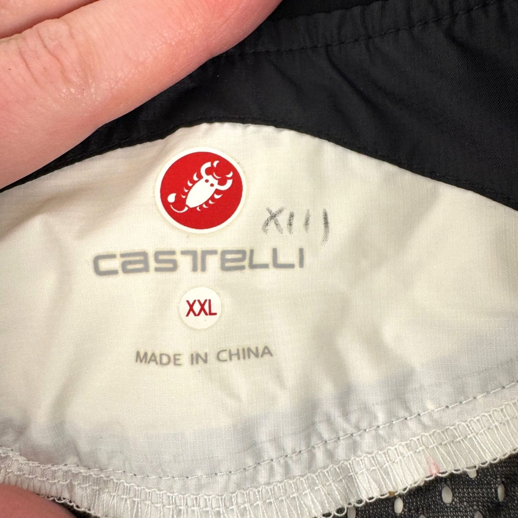 Vintage Castelli Cycling Jacket Mens XXL Black White Windstopper Fusione Rosso Corsa Size US XXL / EU 58 / 5 - 3 Thumbnail