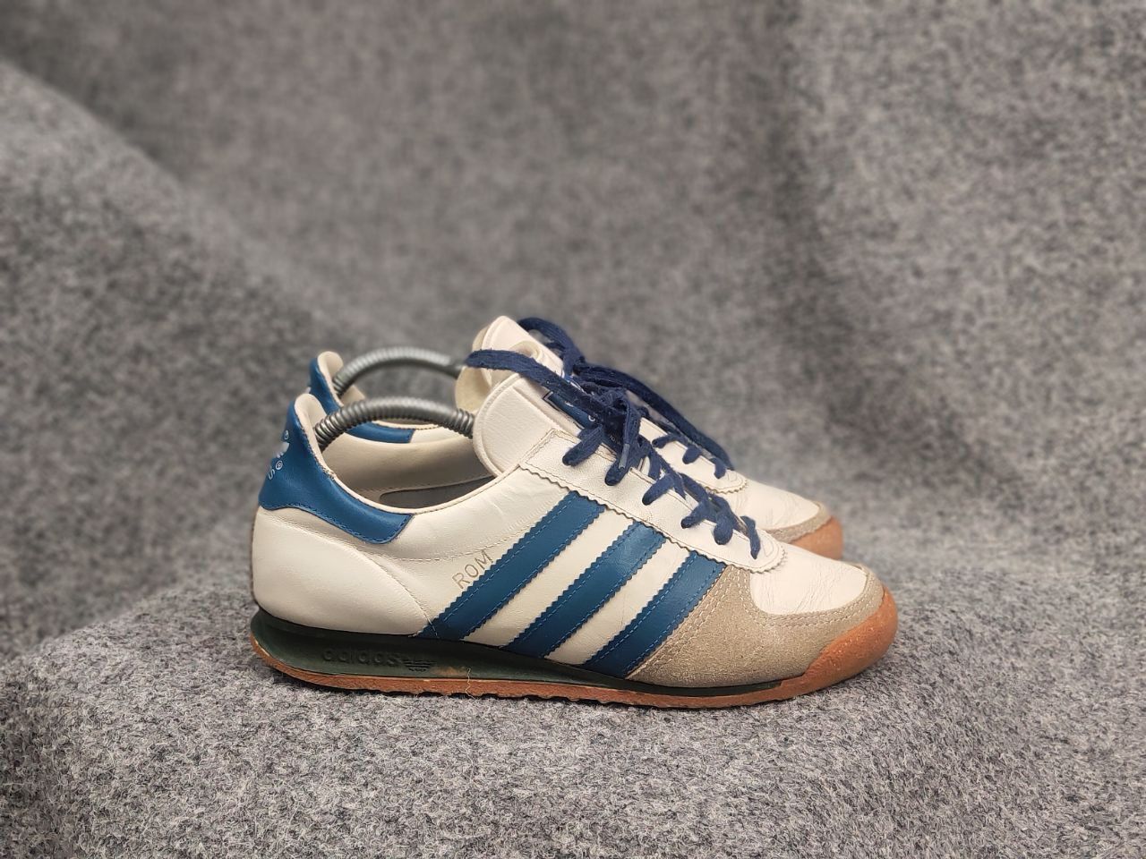 Adidas Rare Vintage 70's Adidas ROM Leather Sneakers Yugoslavia Size US 6 / EU 39 - 5 Thumbnail