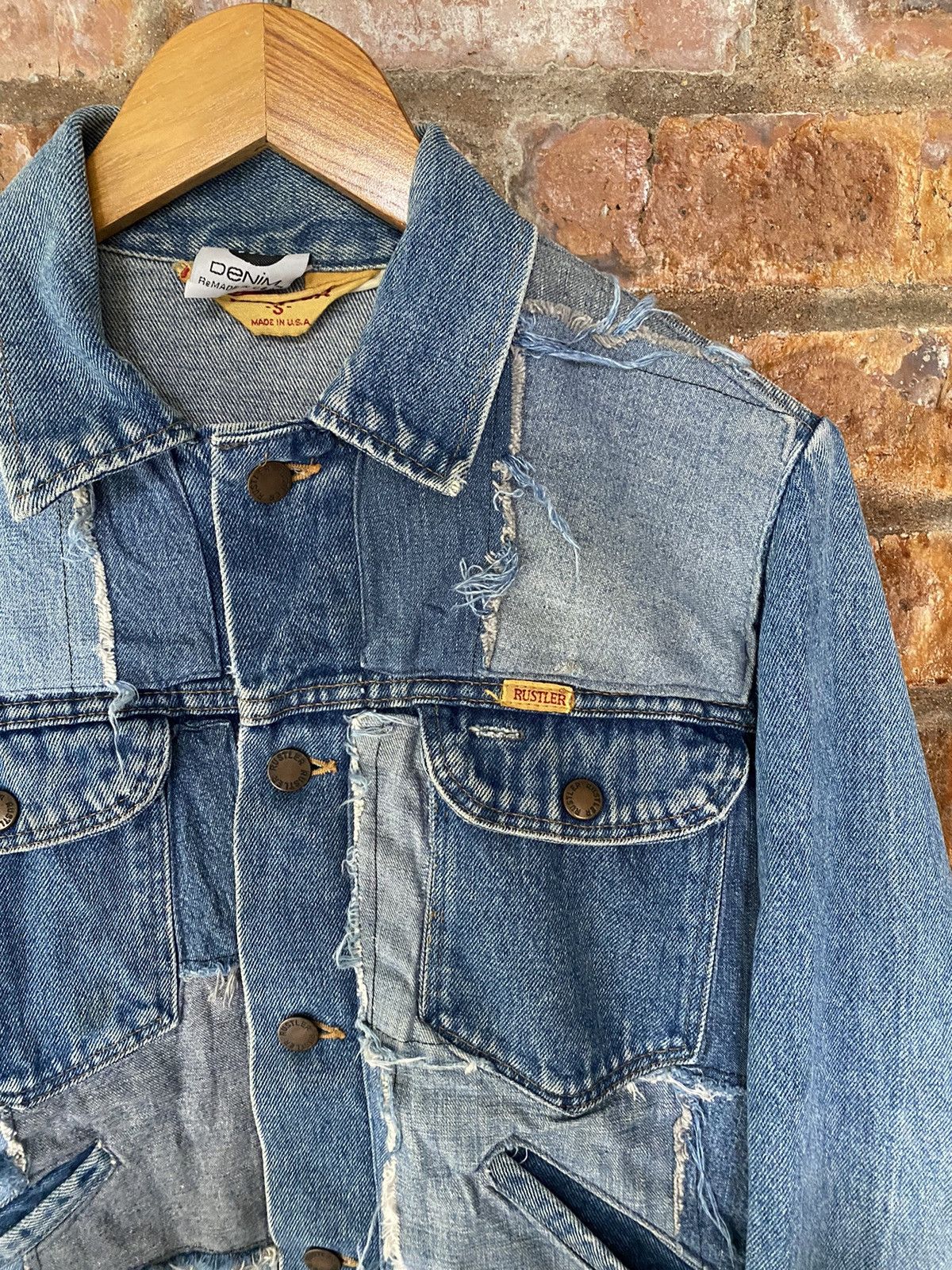 Nepenthes 1990s Rebuild by Remake Denim in US patchwork Size US S / EU 44-46 / 1 - 5 Thumbnail