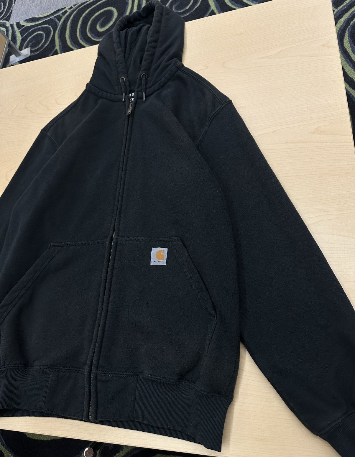 Carhartt Vintage Carhartt Rain-defender Loose-Fit Black Zip-up Jacket Size US M / EU 48-50 / 2 - 12 Thumbnail