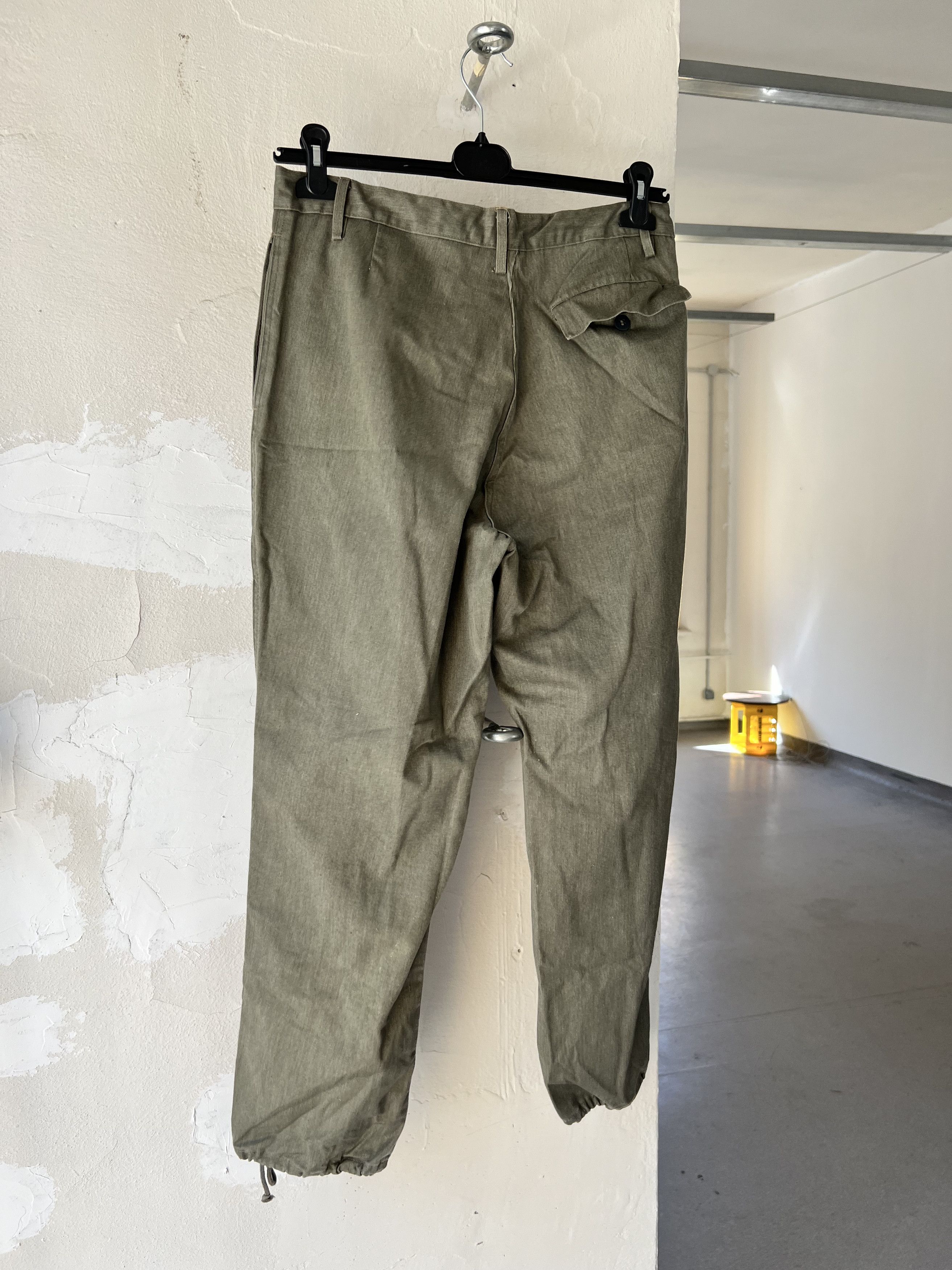 Other World War Vintage Chino Jogger Heavy Cotton Pants Size US 32 / EU 48 - 3 Thumbnail